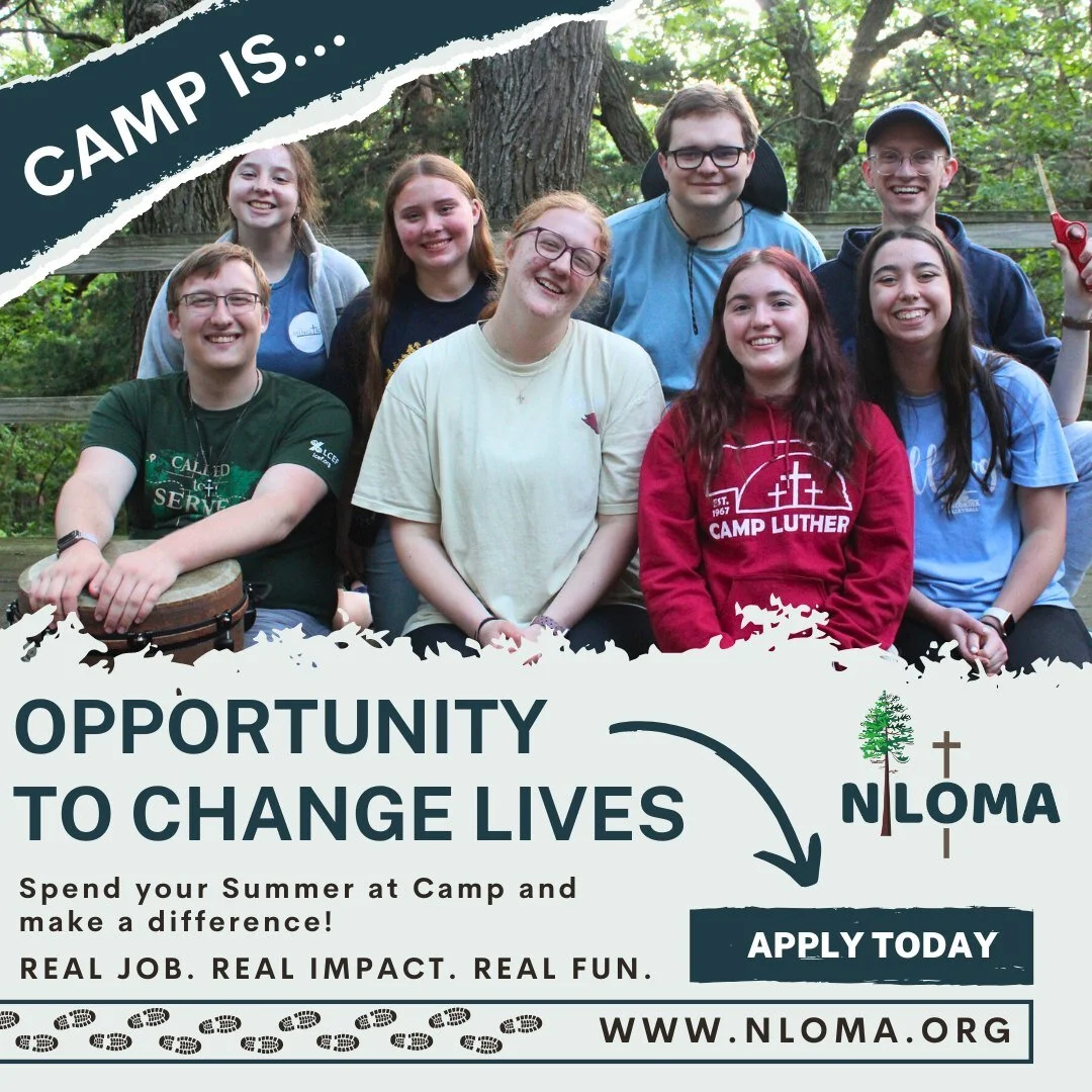 Looking to make an impact this summer? Our summer staff shares God's love through his Word and creation to over 500 children each year, and we are just one of 20+ Lutheran Camps in the USA providing this opportunity. Where is God calling you to serve