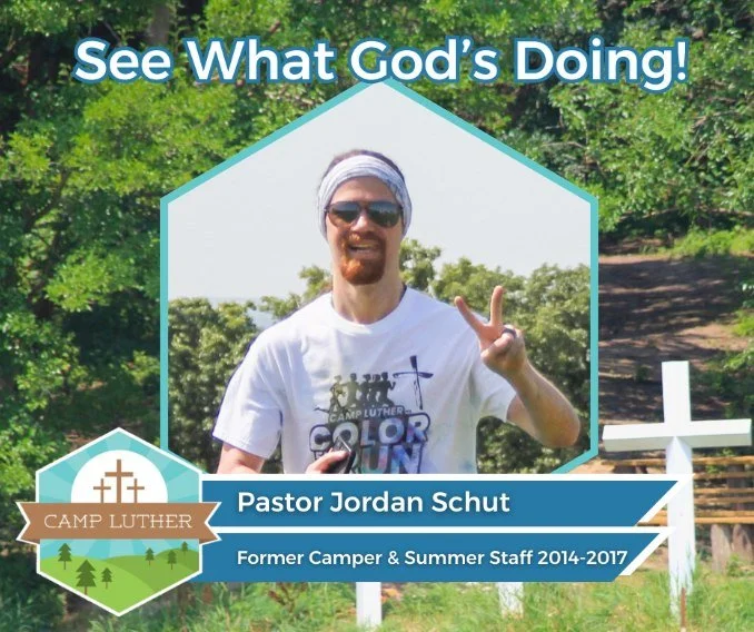 "To many, such times carried a magic presence of what it means to believe in Jesus who shows His love for us."

Read the full story at campluther.org/jordan-schut or register for camp at campluther.org/registration.