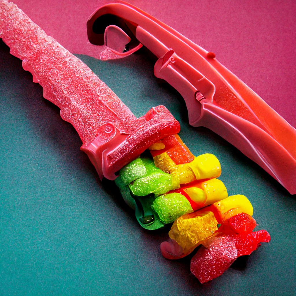 7cd898ab-3ee2-4522-ab33-1f2cae4c755c_mrenjoyable_httpss.mj.runRv9tOp__weapons_made_of_brightly_colored_candy.png