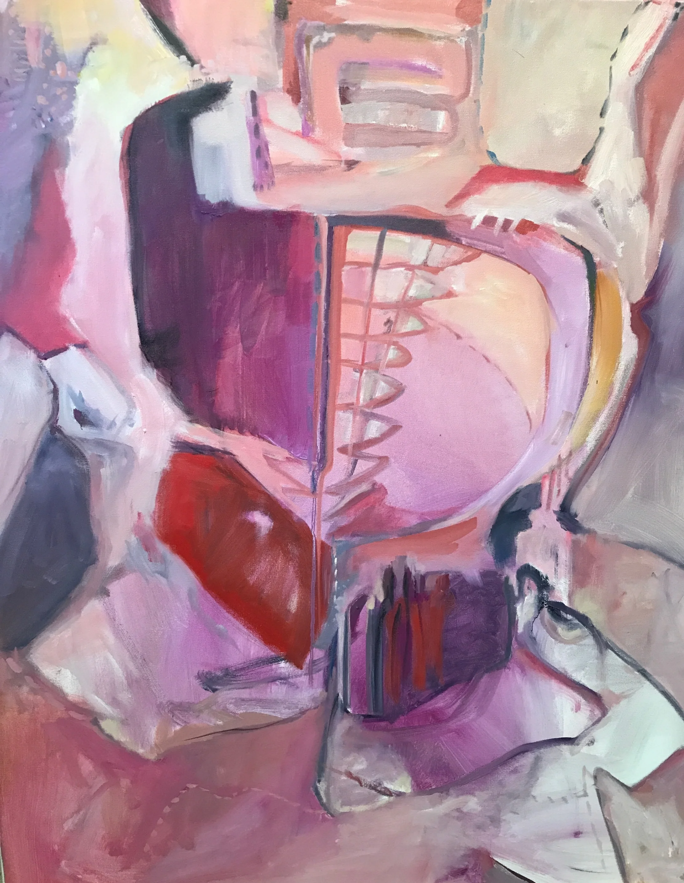 Open Book 2 30x36" oil on canvas
