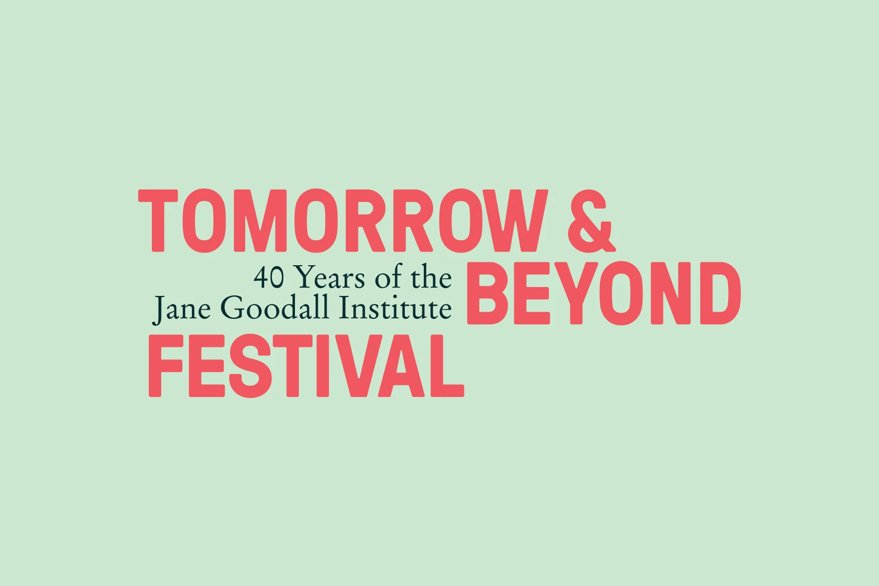 the Jane Goodall Institute