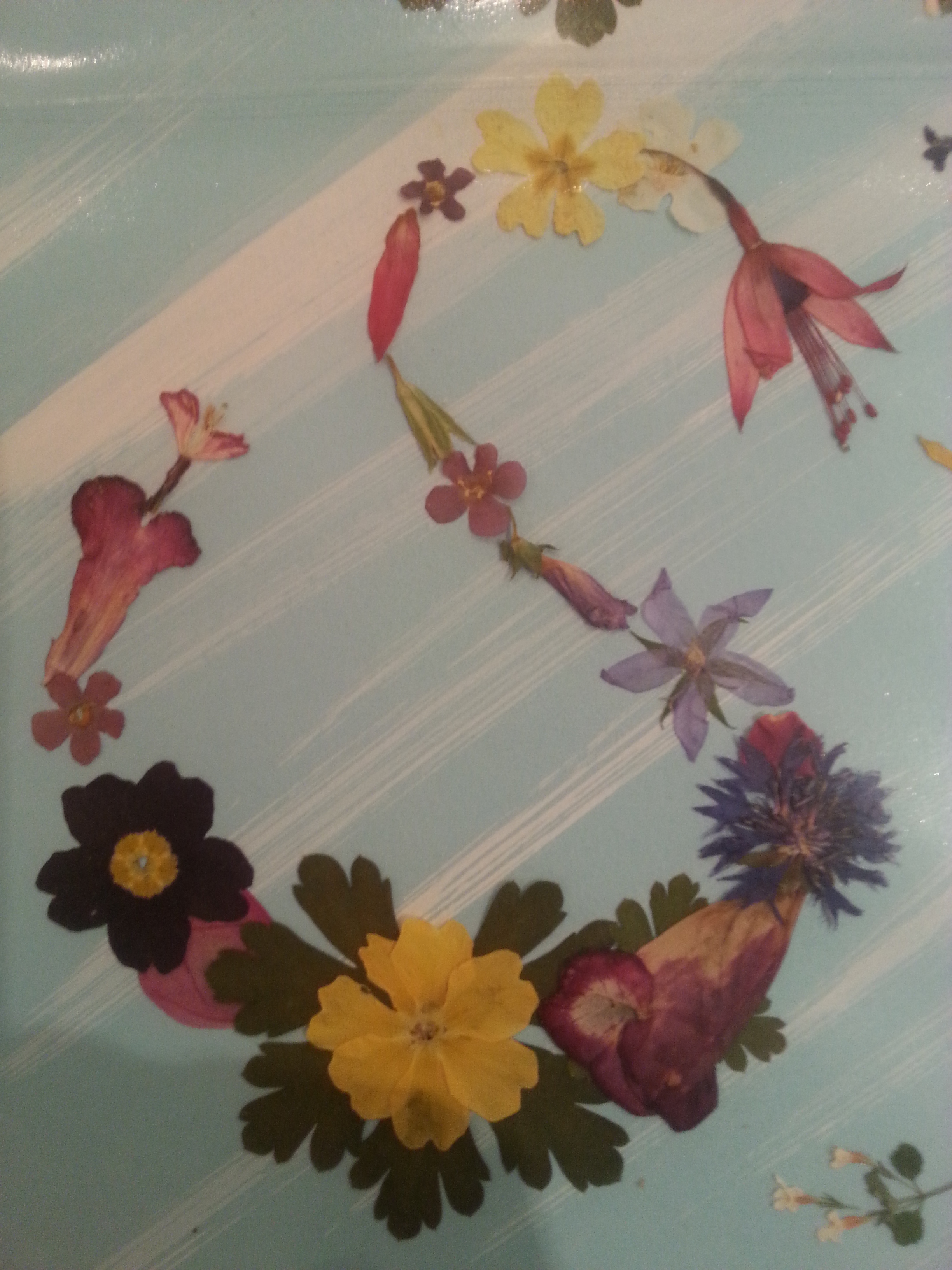 Those are actual flowers!