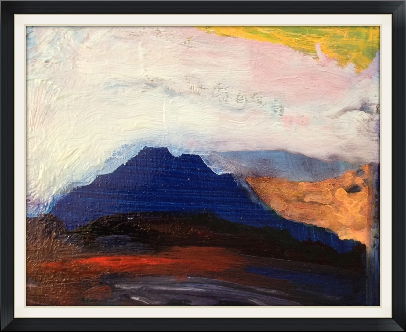   A New dawn 2.2013    SOLD .Private Collection LONDON    Oil Paint on Linen  