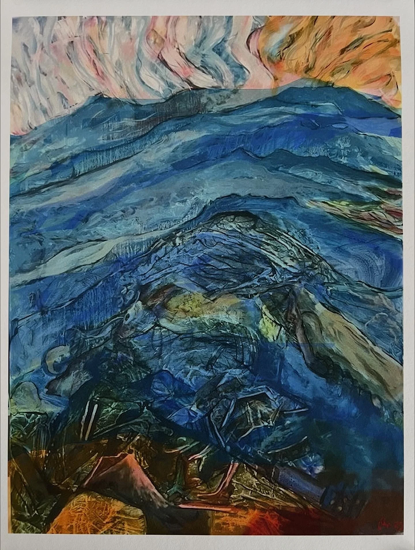 Sunrise/ Sunset 1st cover. Edition of 20 giclée prints available.