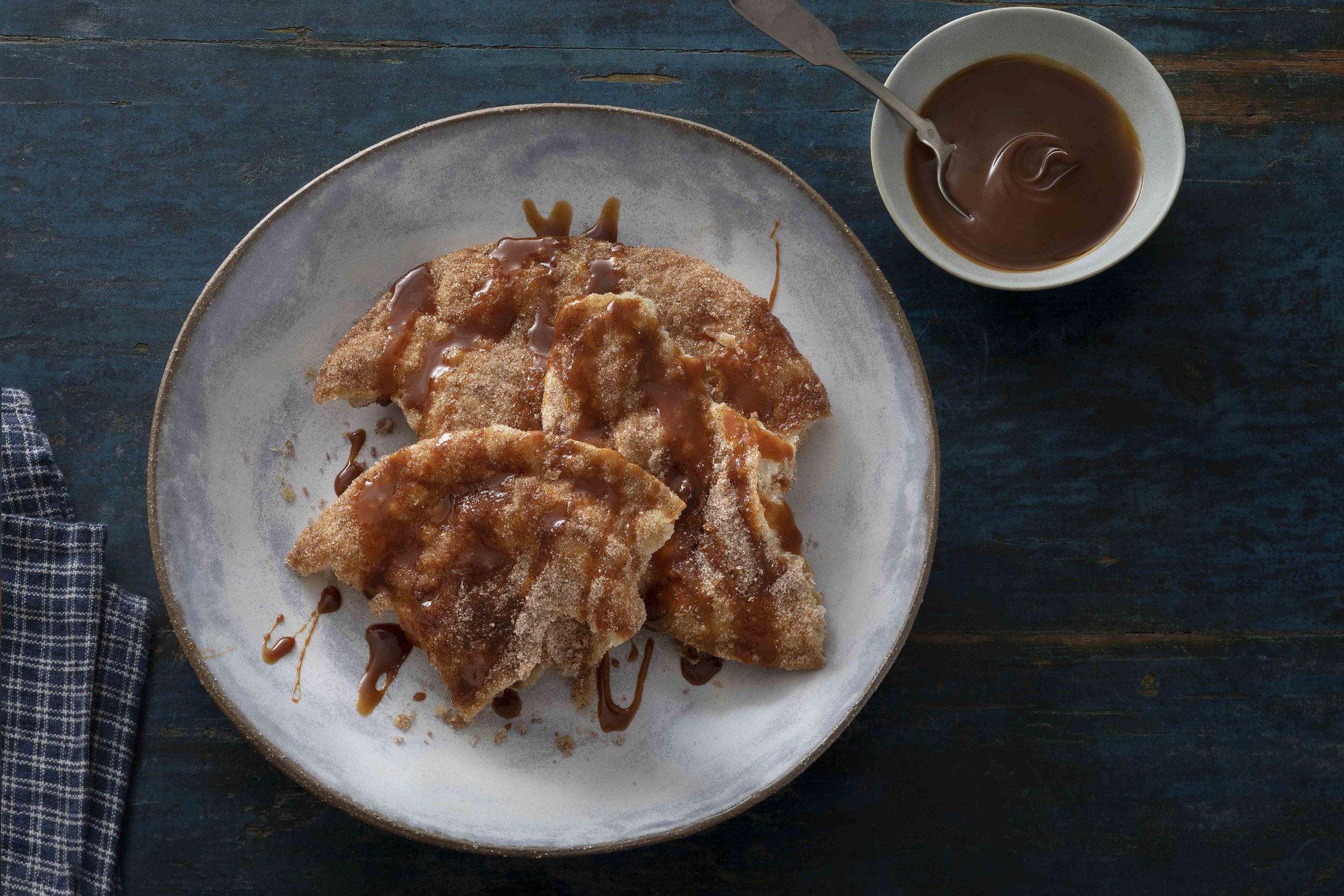  The only thing more joy-inducing than great Mexican food might be the  desserts. Cocina Mexicana offers a very popular Mexican sweet treat,  buñuelos (accompanied by a delicious cajeta caramel dipping sauce).  Other options include a decadent tres l