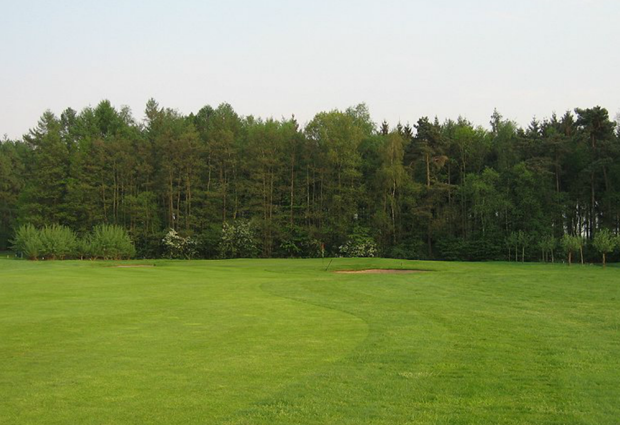 Hole 15 before