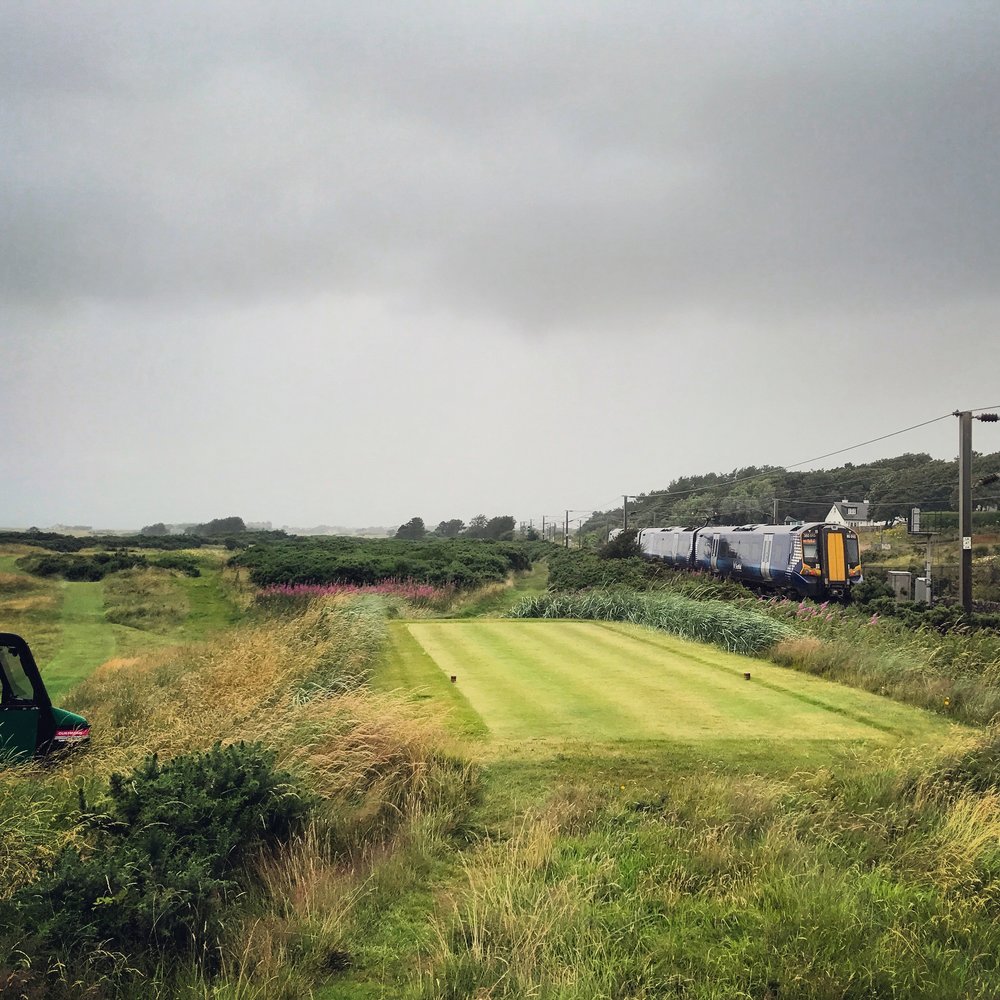  The Railway Hole at Troon is the hardest hole on The Open Rota, and it looks even harder in person. 