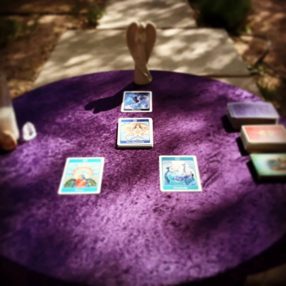 LIFE PATH READING IN OUR YARD