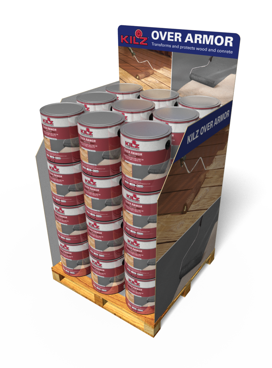 LOWE'S® PALETTE STACK DISPLAY