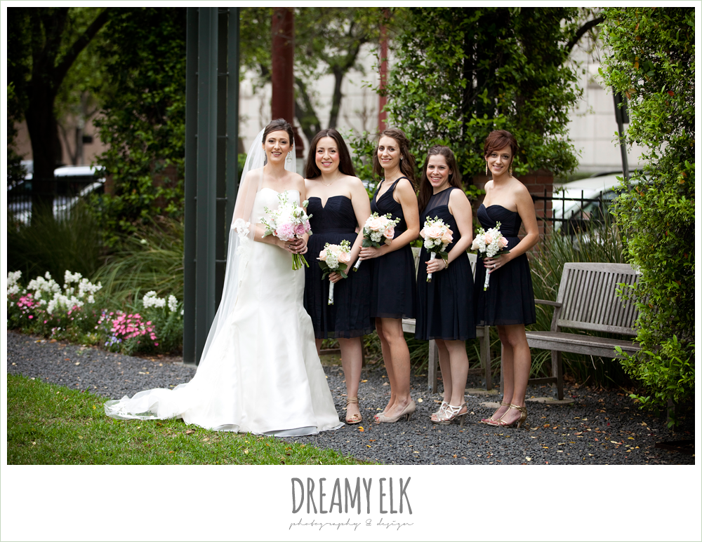 lauren and leo, wedding, navy bridesmaids dresses