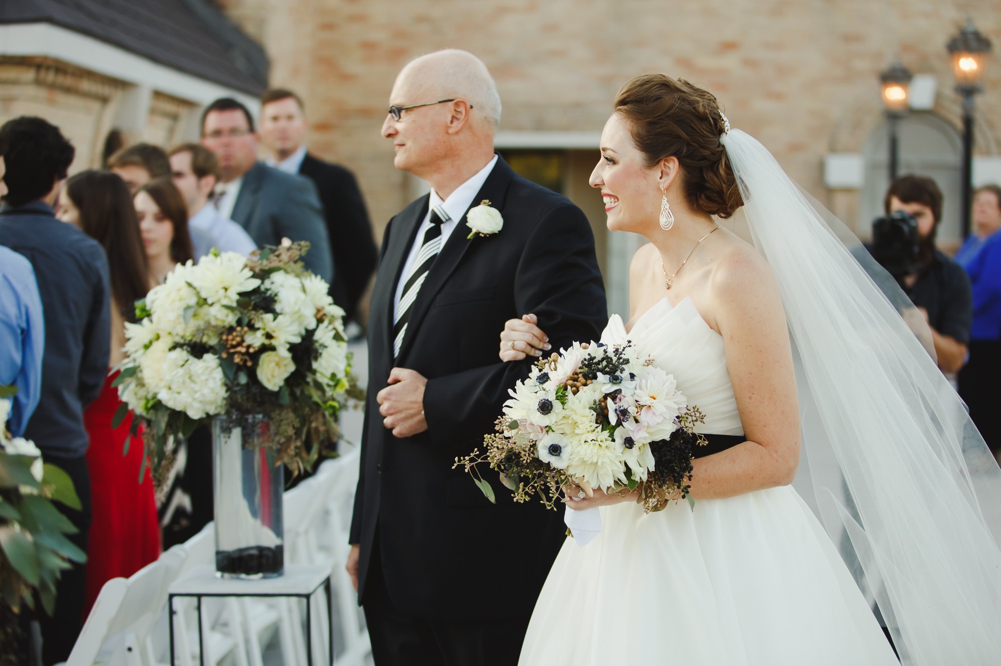 This was THE moment I realized that this was not just a day at the office for me. This was MY wedding! Photo by Kaylynn Marie Photography