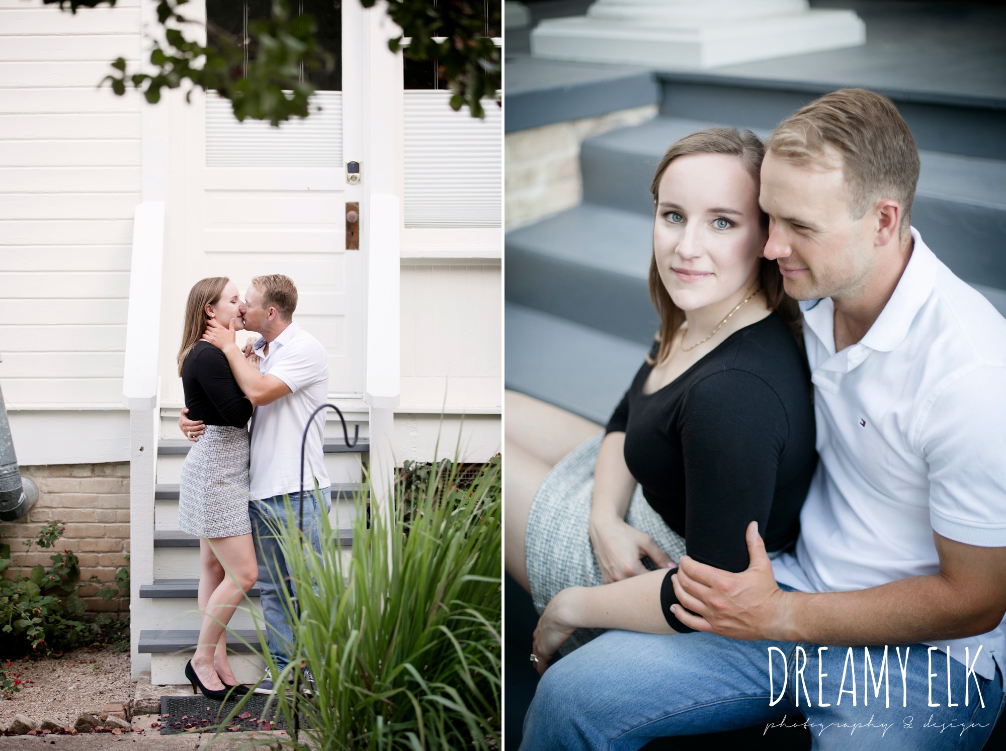 outdoor september engagement photo, casual wardrobe, austin texas wedding photographer, {dreamy elk photography and design}