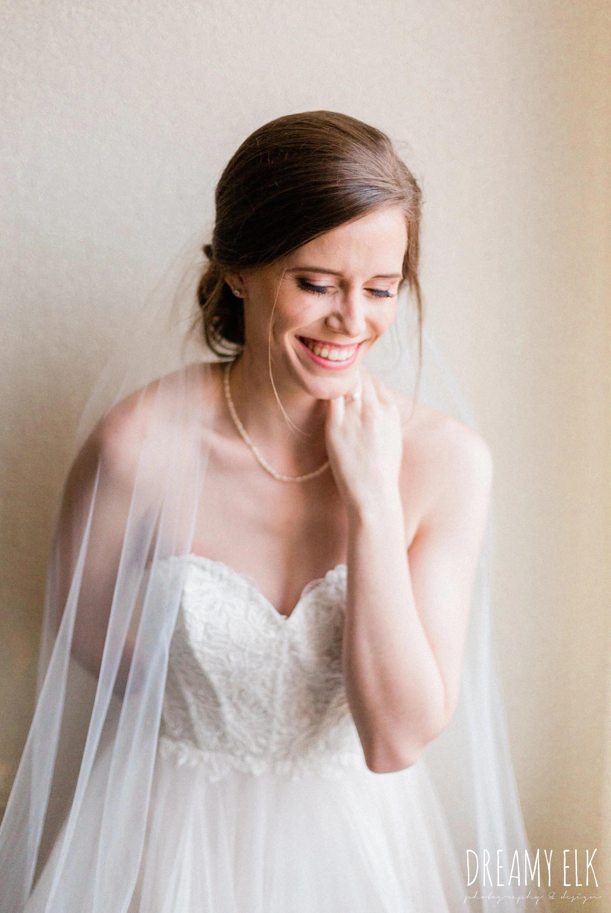 sweetheart tulle bhldn wedding dress, outdoor spring bridal photo, the gallery, houston, texas, dreamy elk photography and design