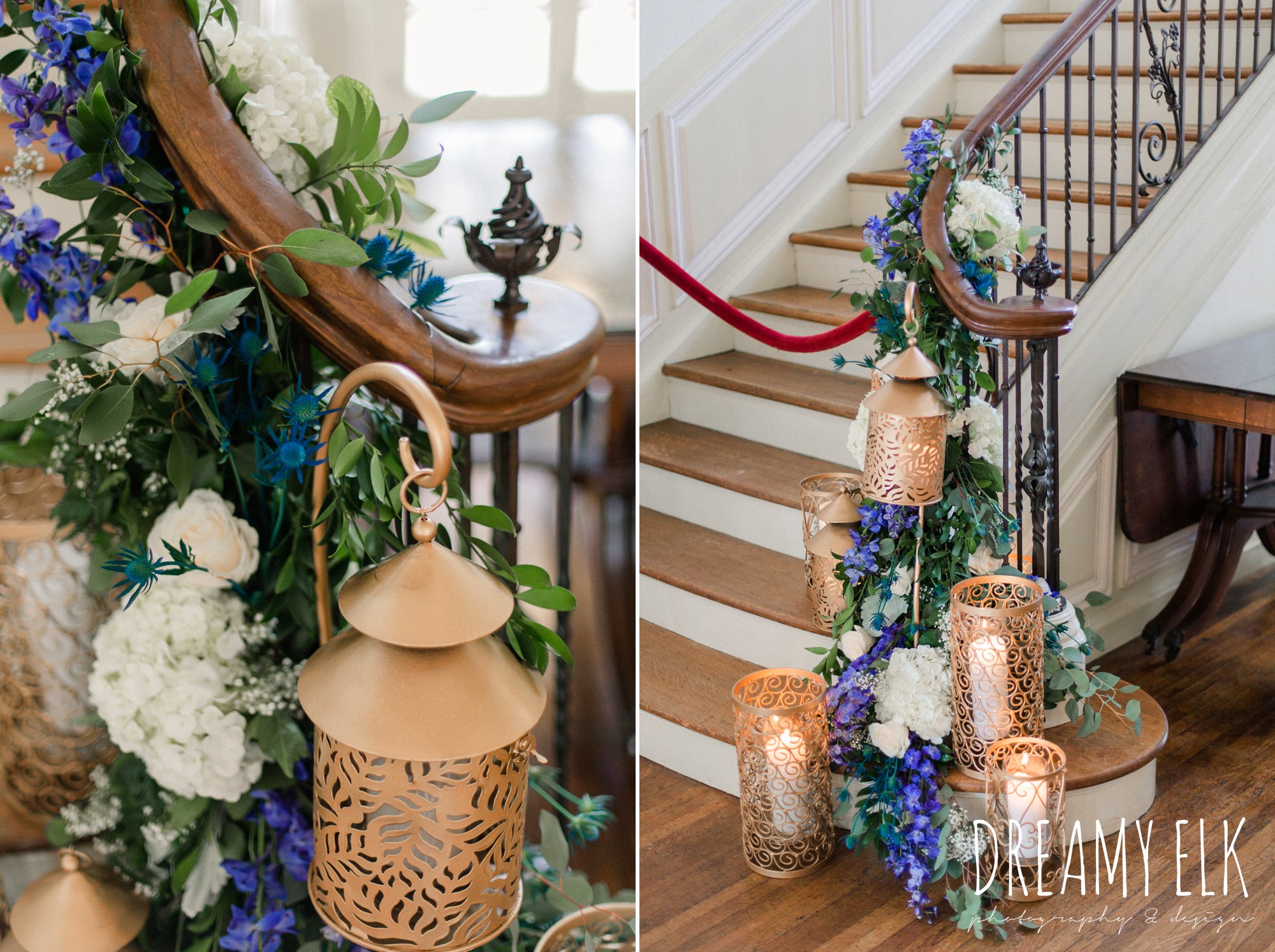 carriage house floral design, blue wedding flowers, spring wedding, the astin mansion, bryan, texas, spring wedding, dreamy elk photography and design