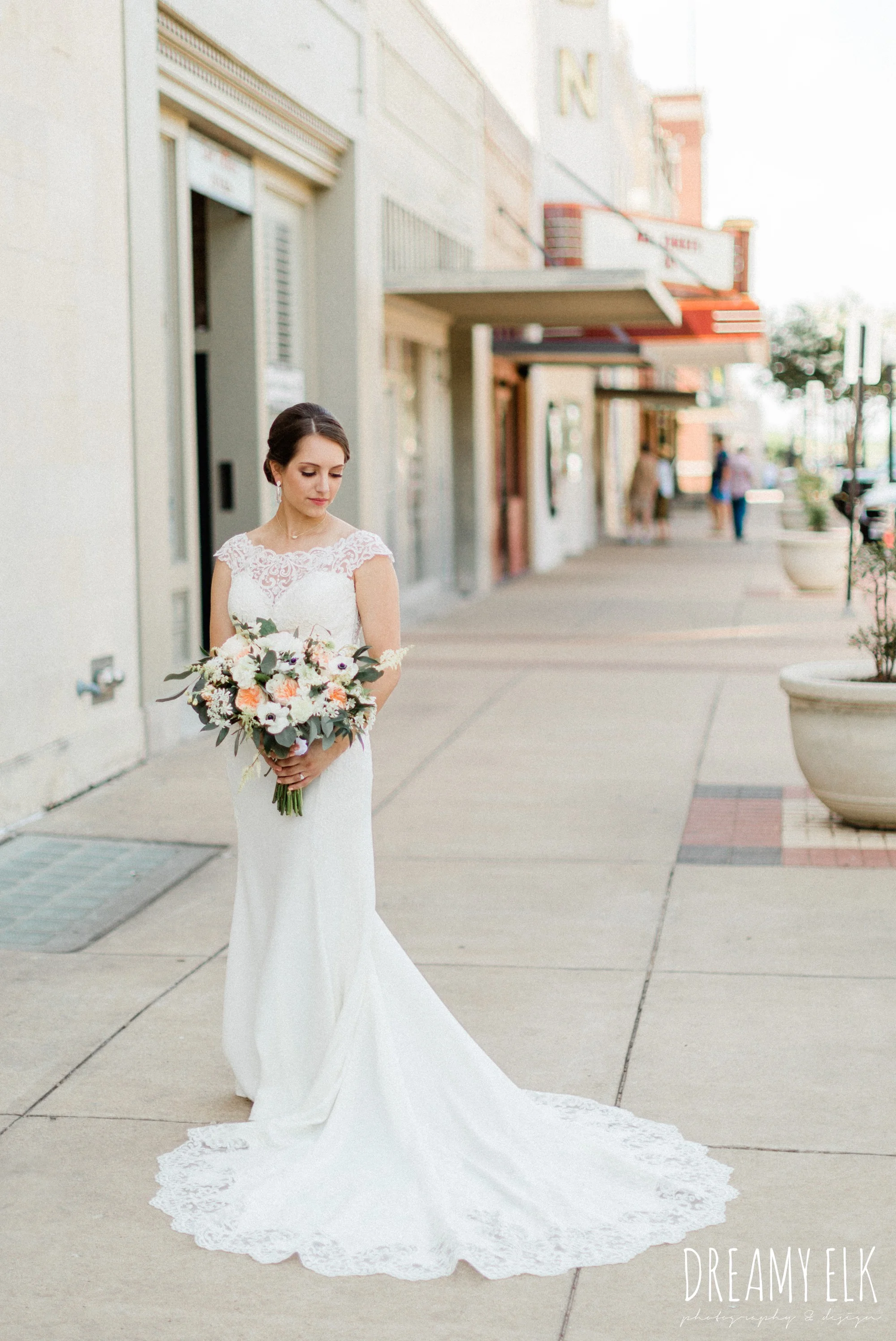bridal, bride, essense of australia column dress, unforgettable floral, spring wedding photo college station texas, dreamy elk photography and design