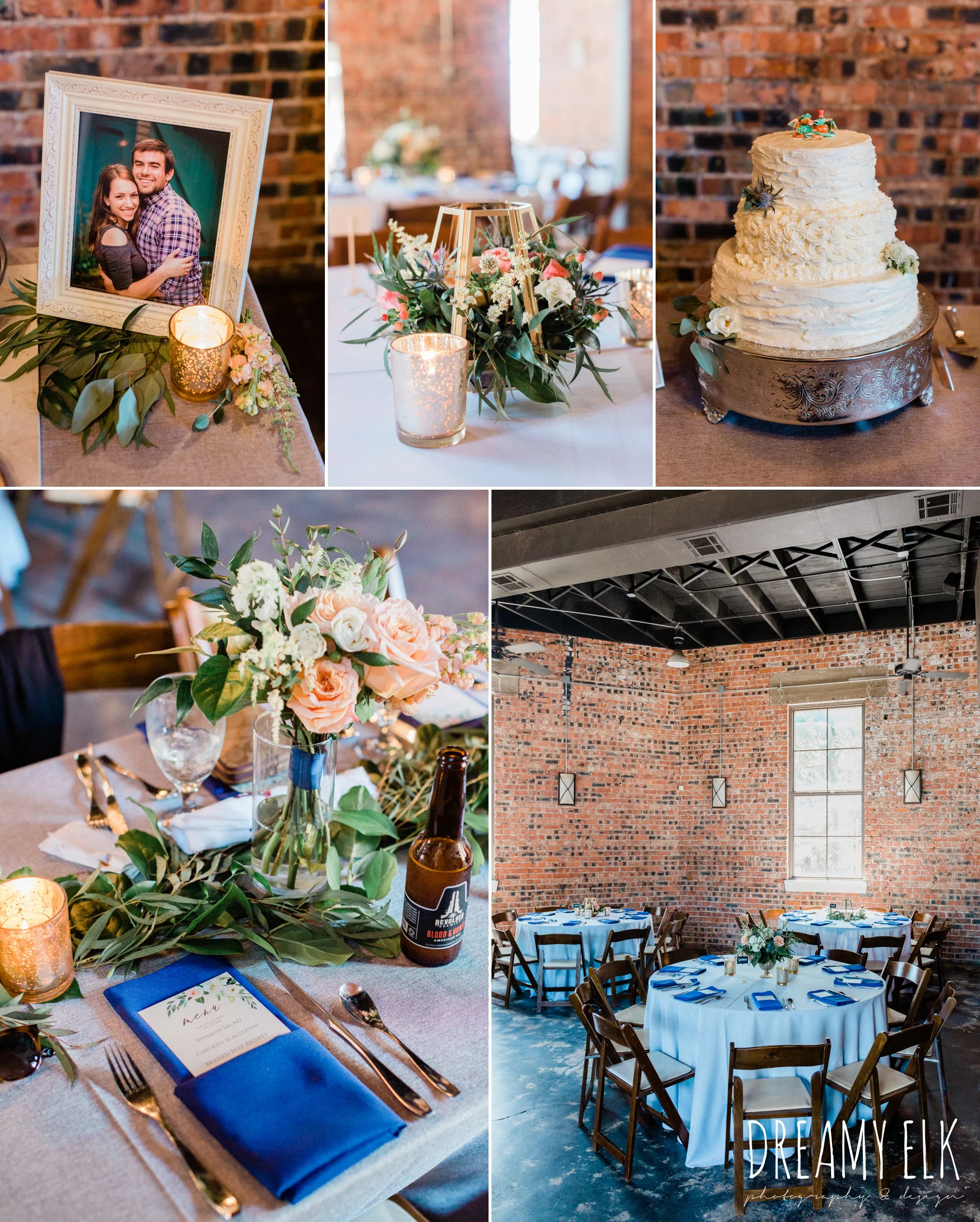 ashley and company, dvine cuisine, chalkboard signage, downtown 202, unforgettable floral, spring wedding photo college station texas, dreamy elk photography and design