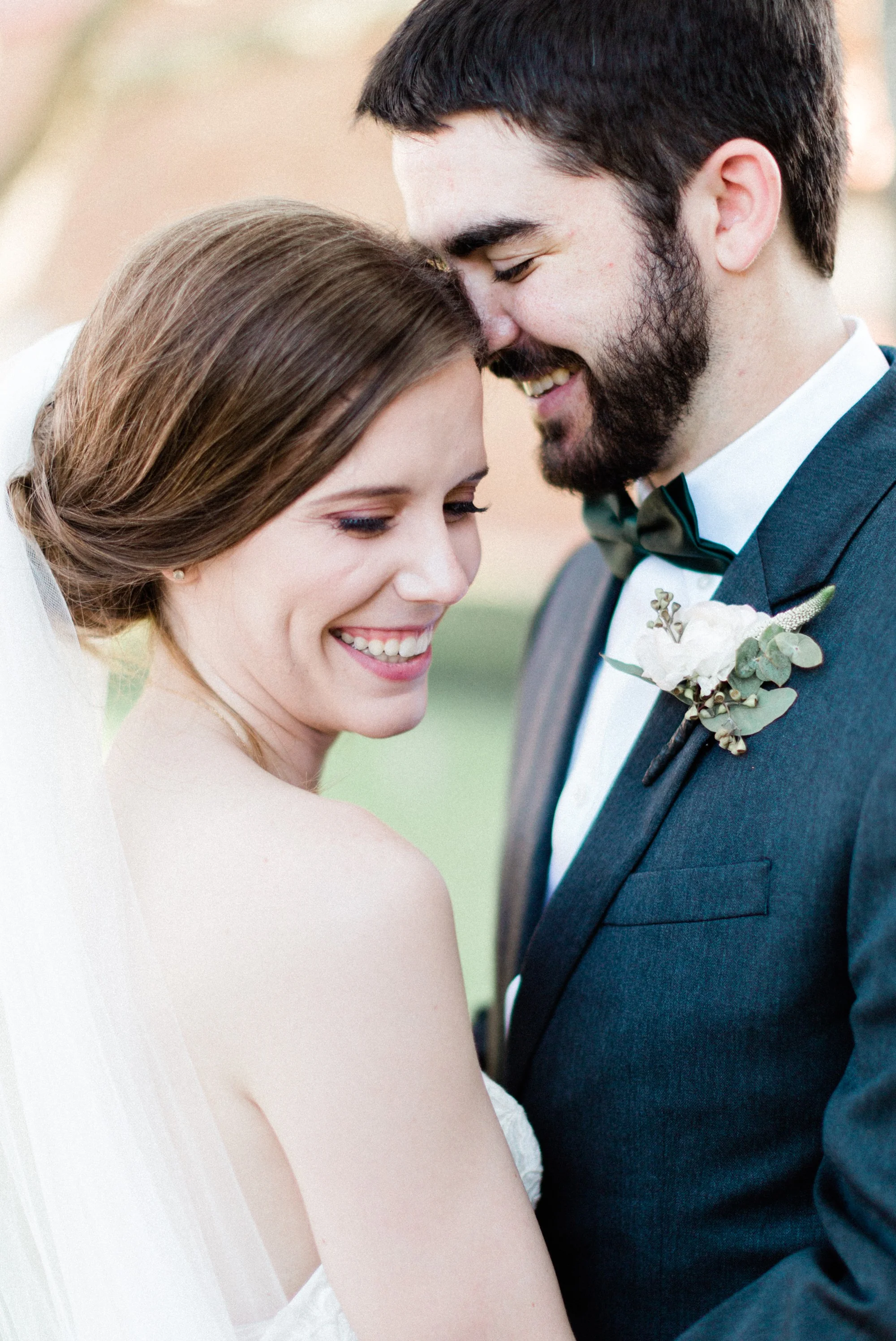 groom, black tux, bride, bhldn dress, poison ivy floral design, spring wedding photo, the gallery, houston, texas, dreamy elk photography and design