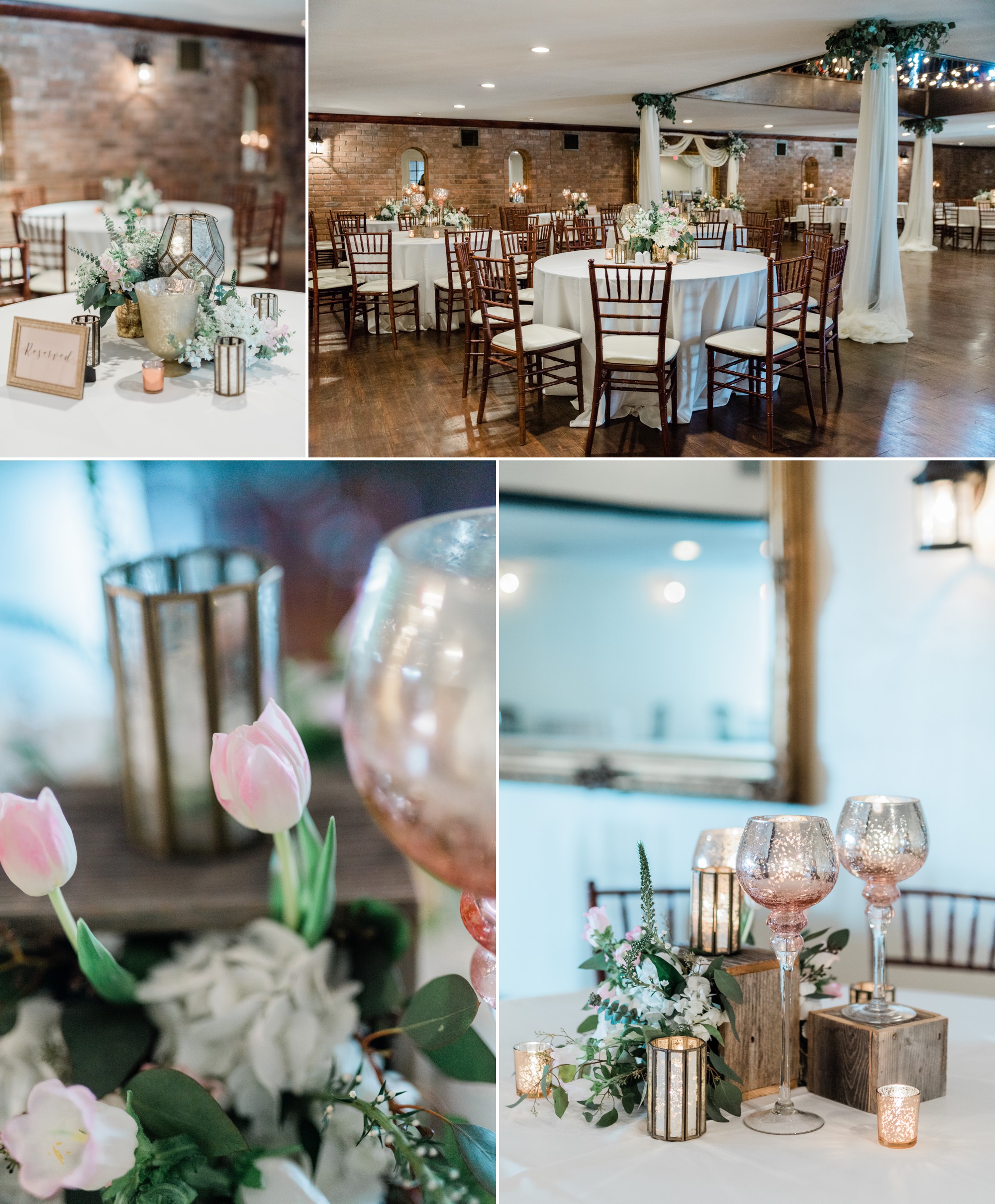 indoor wedding reception, poison ivy floral design, spring wedding photo, the gallery, houston, texas, dreamy elk photography and design