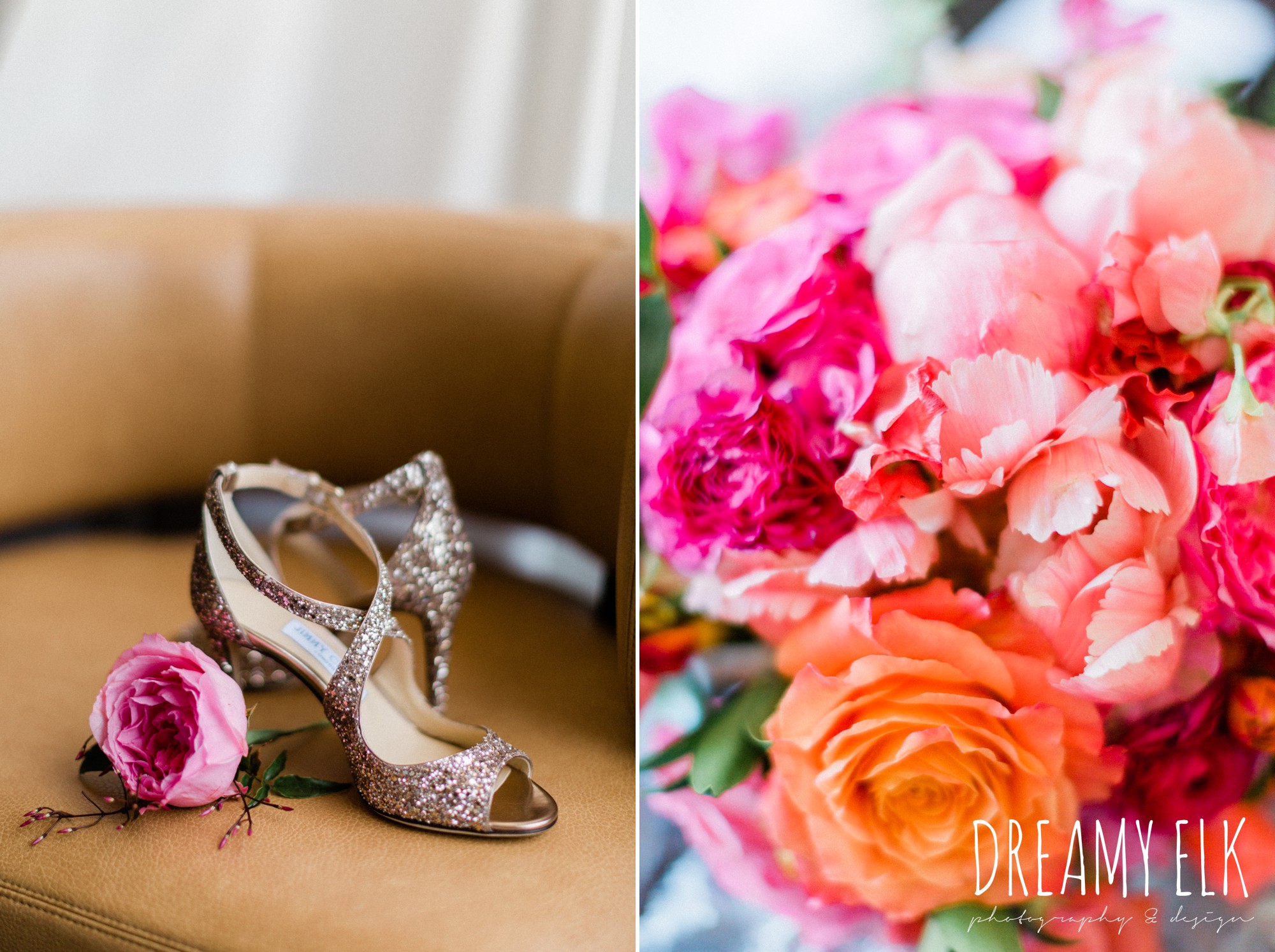 jimmy choo wedding shoes, spring colorful wedding photo, 809 at vickery, fort worth, texas, dreamy elk photography and design, jen rios weddings, kate foley designs