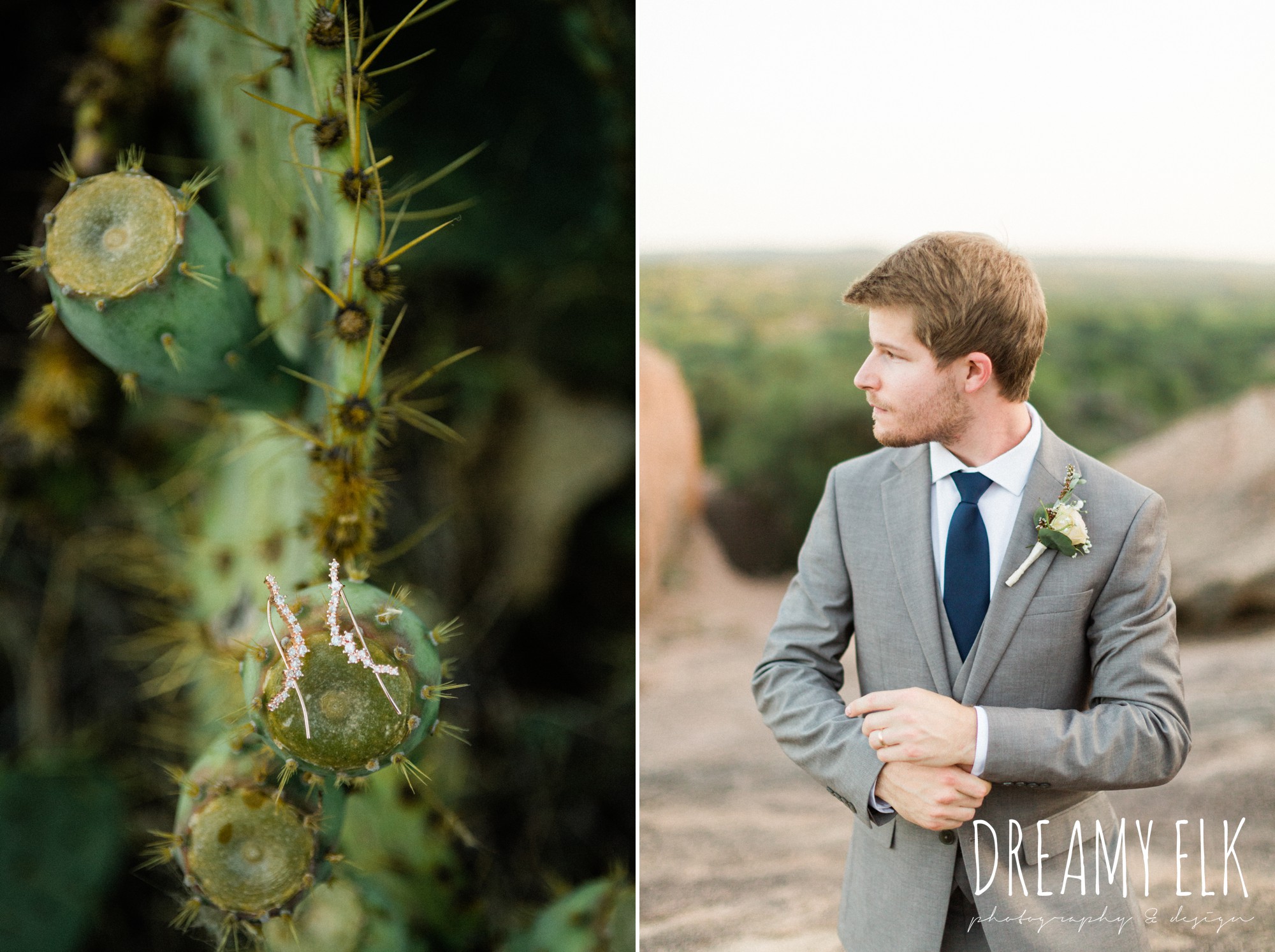 summer elopement enchanted rock fredericksburg texas wedding photo, dreamy elk photography and design