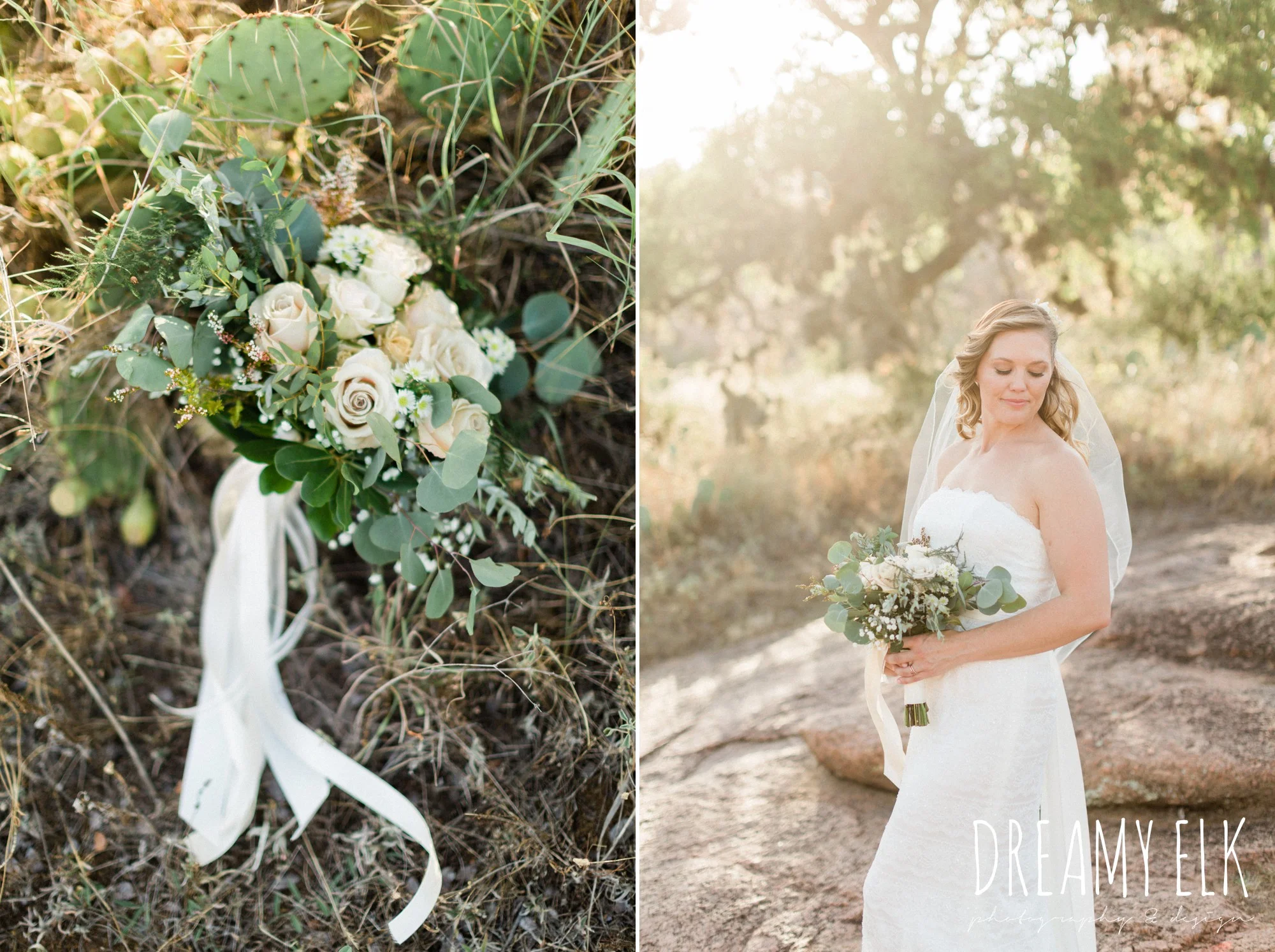 summer elopement enchanted rock fredericksburg texas wedding photo, dreamy elk photography and design