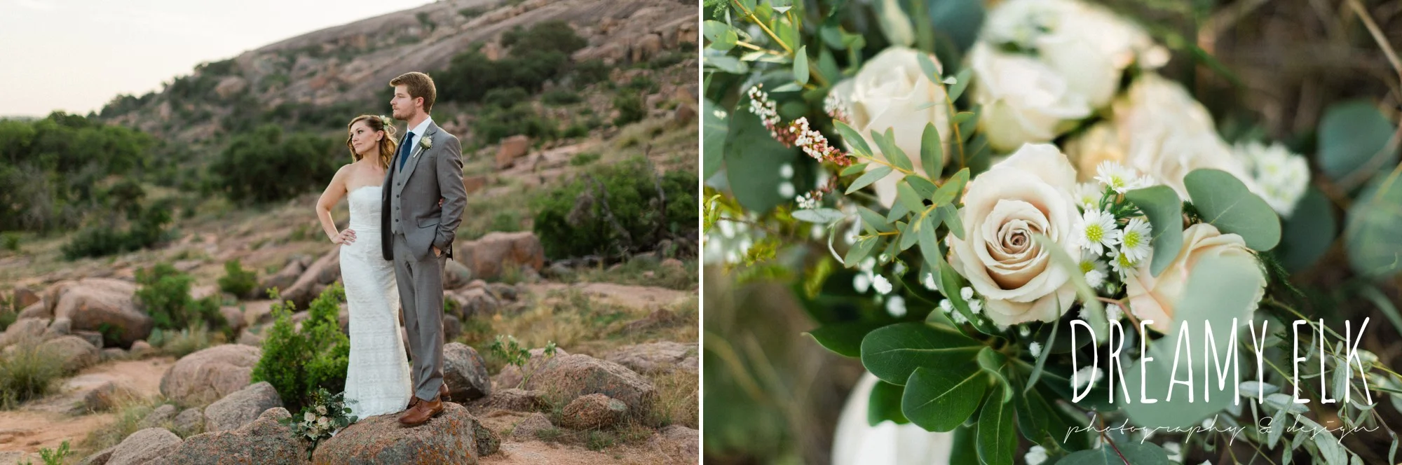 summer elopement enchanted rock fredericksburg texas wedding photo, dreamy elk photography and design