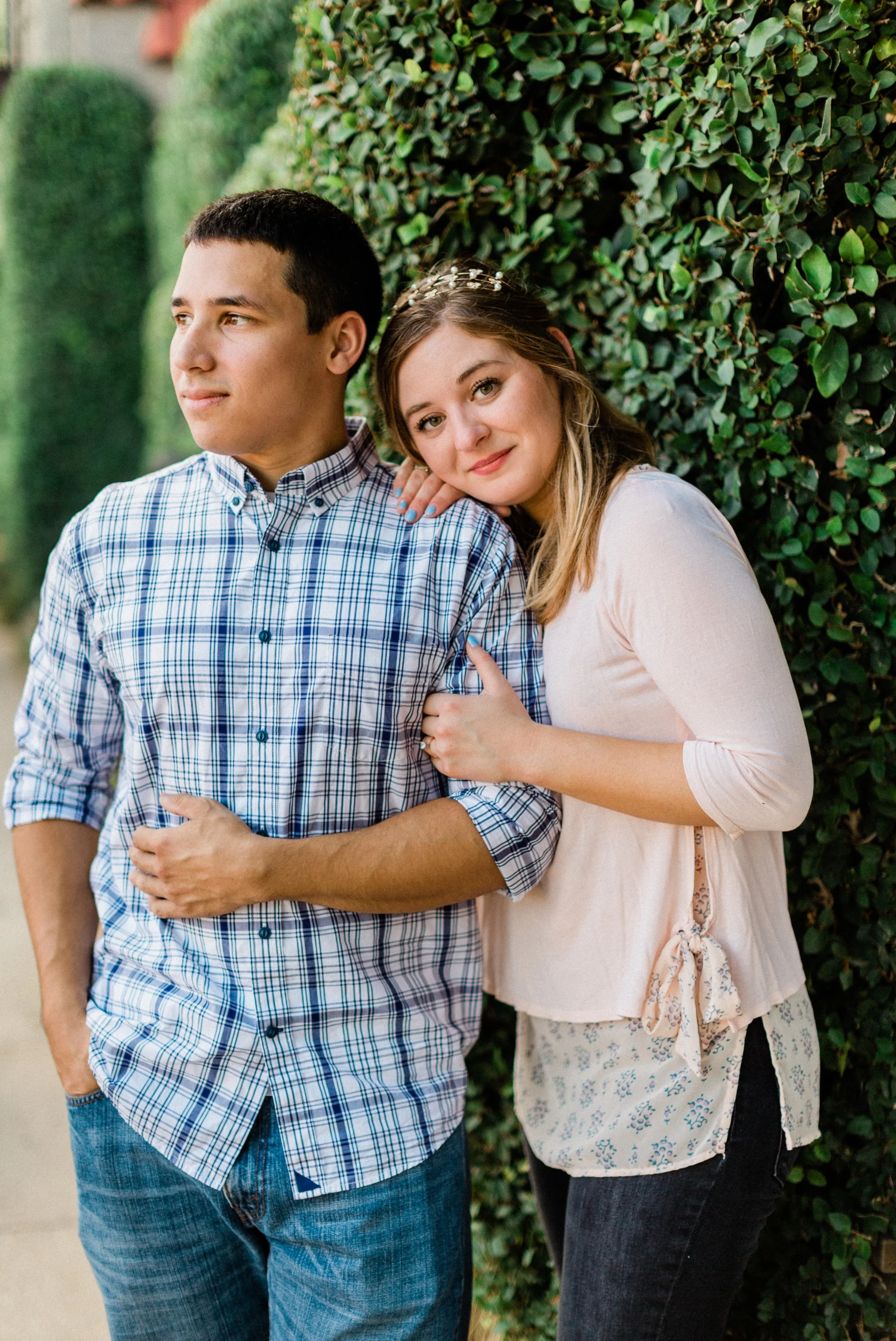 fall downtown austin texas engagement photo, dreamy elk photography and design