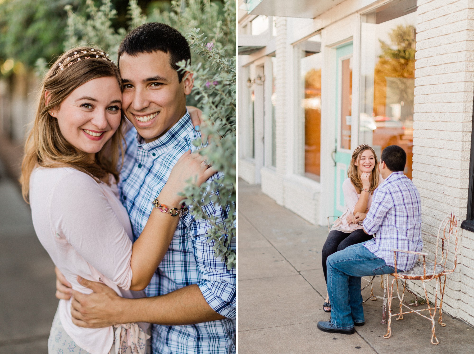 fall downtown austin texas engagement photo, dreamy elk photography and design
