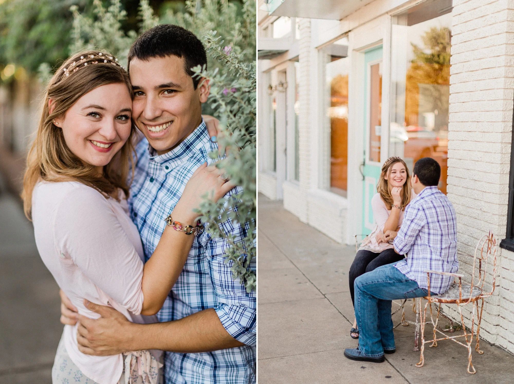 fall downtown austin texas engagement photo, dreamy elk photography and design