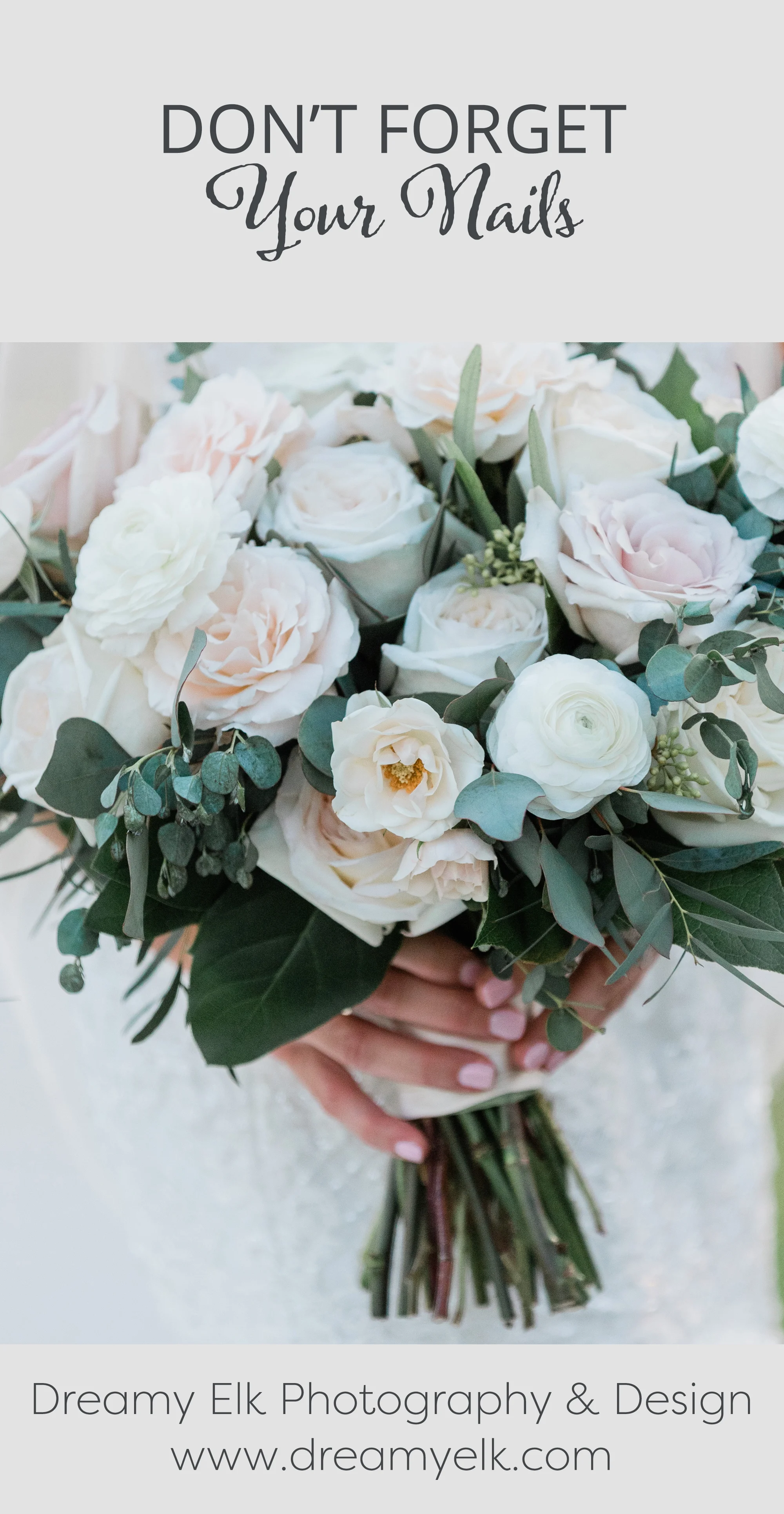 don't forget your nails {how to prep for your bridal photos}