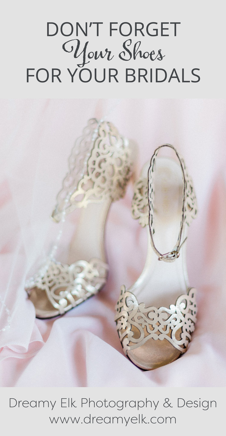 How to prepare for bridal portraits // the shoes — Dreamy Elk ...