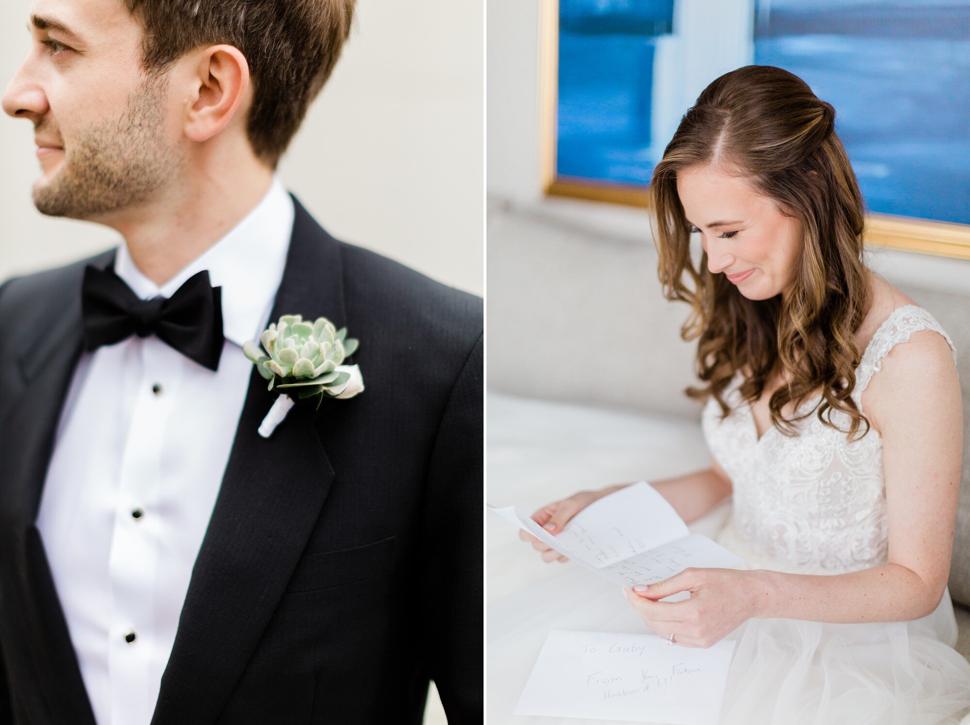  A classy dusty blue spring wedding at St. Theresa's Catholic Church by light and airy Austin wedding photographer Dreamy Elk Photography and Design. Harper Events, Stella York lace wedding dress, Whittington Bridal, Birdy Grey, Pink Palette Artists,