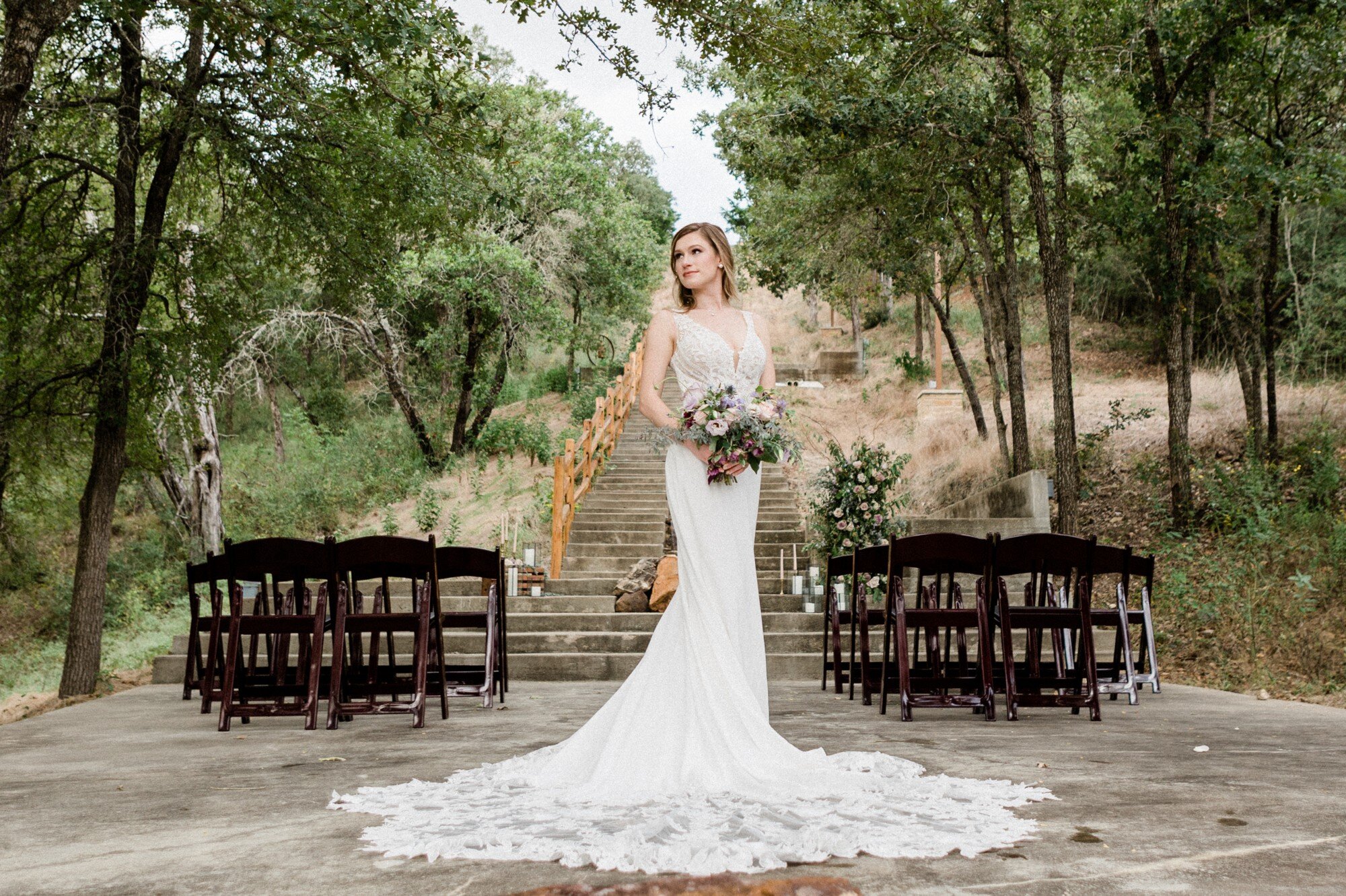 blue and purple styled shoot, austin wedding photographer