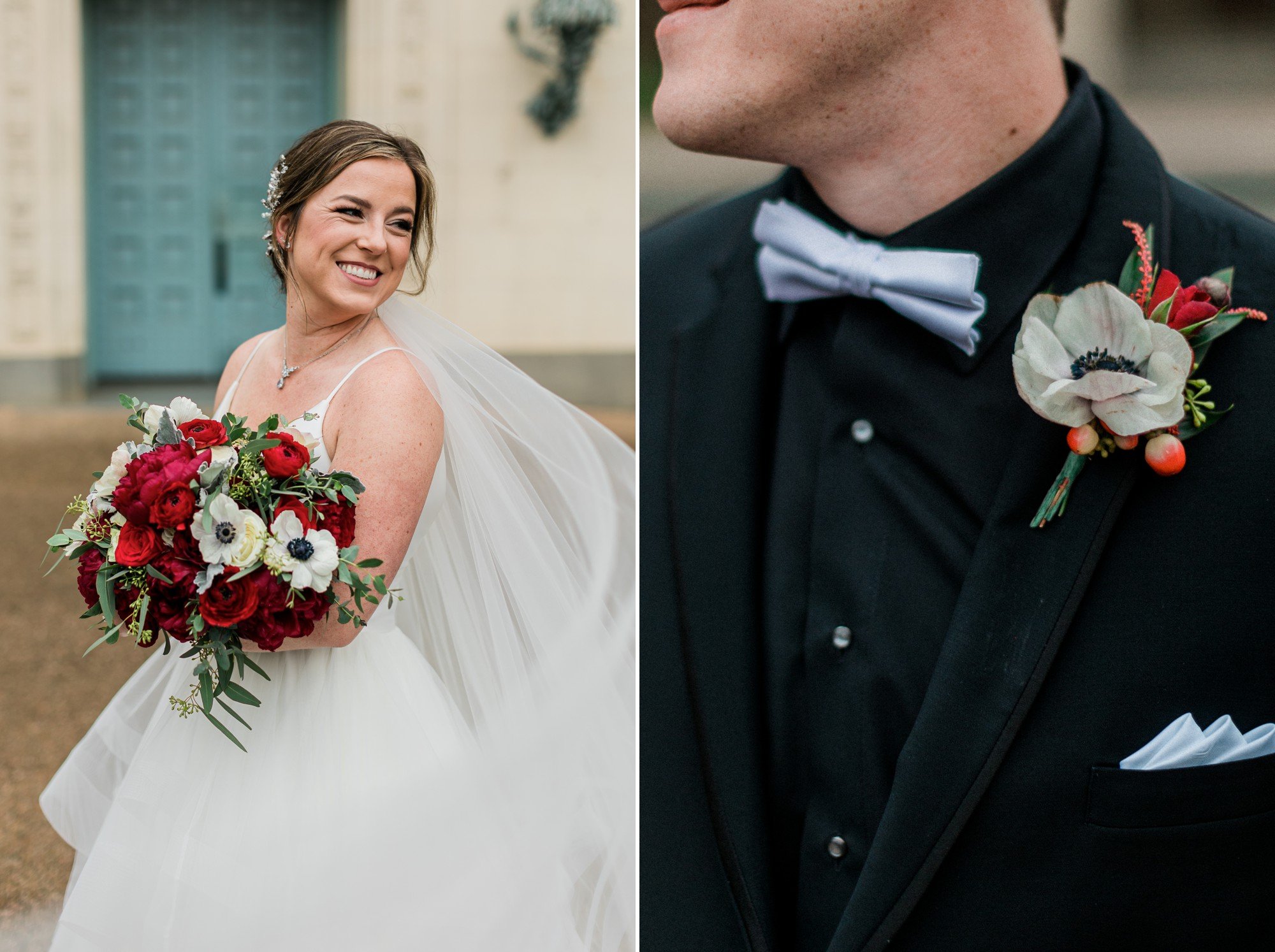 january wedding flowers