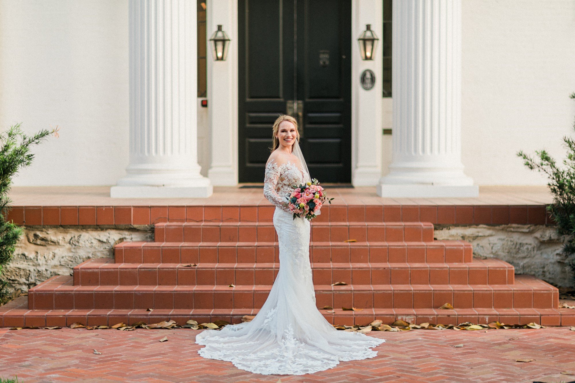 woodbine mansion bridal photo