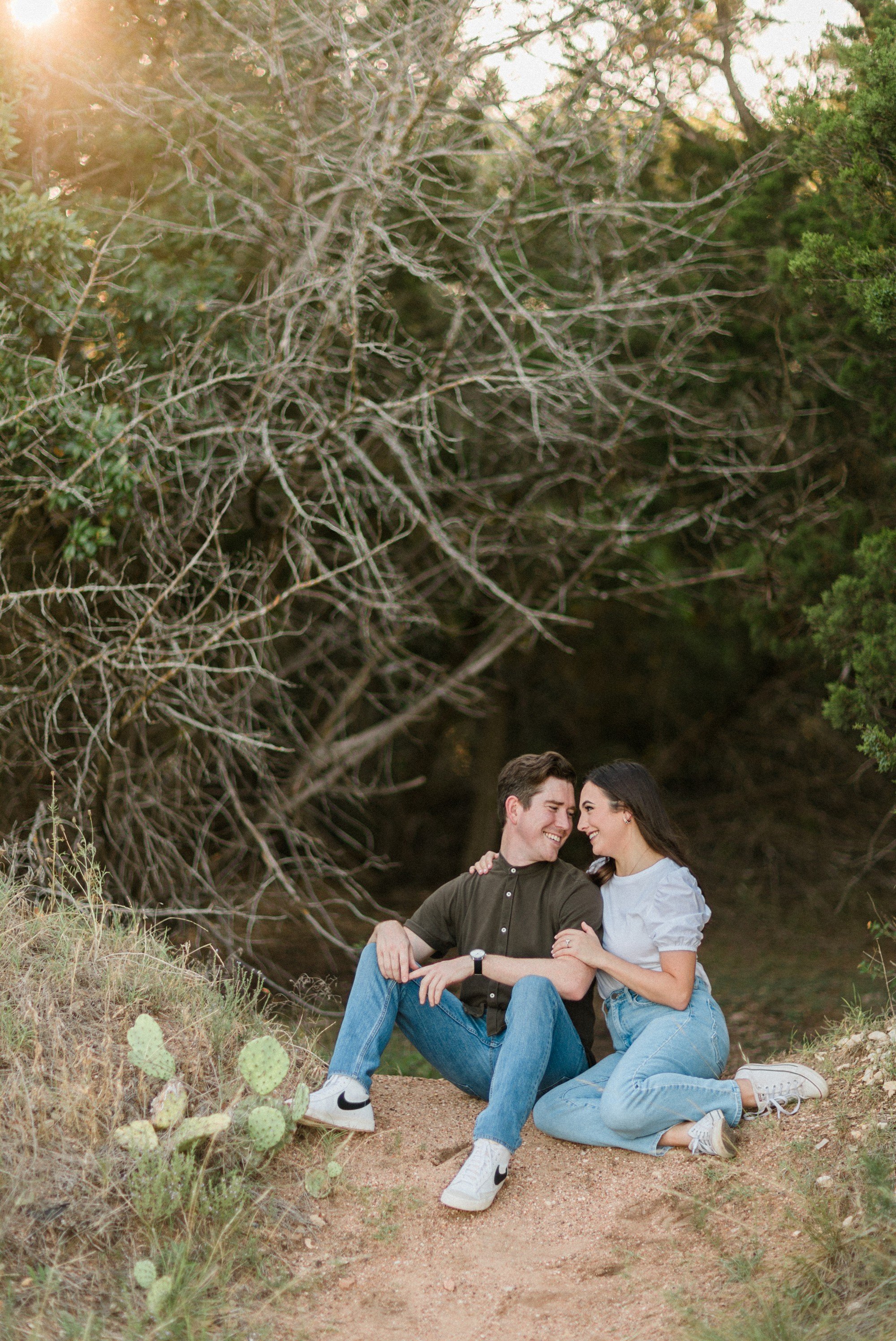 engagement photos in nature