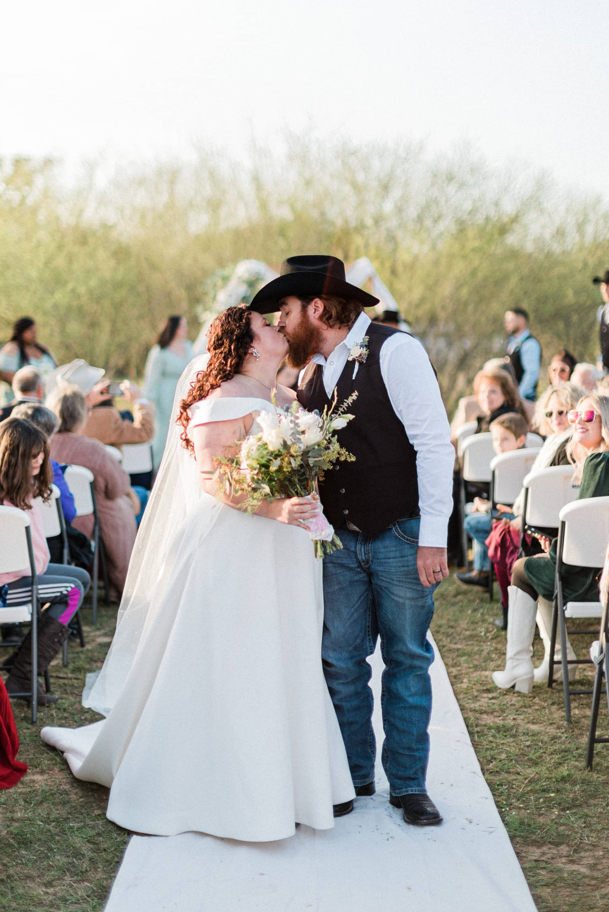 Texas wedding in the country