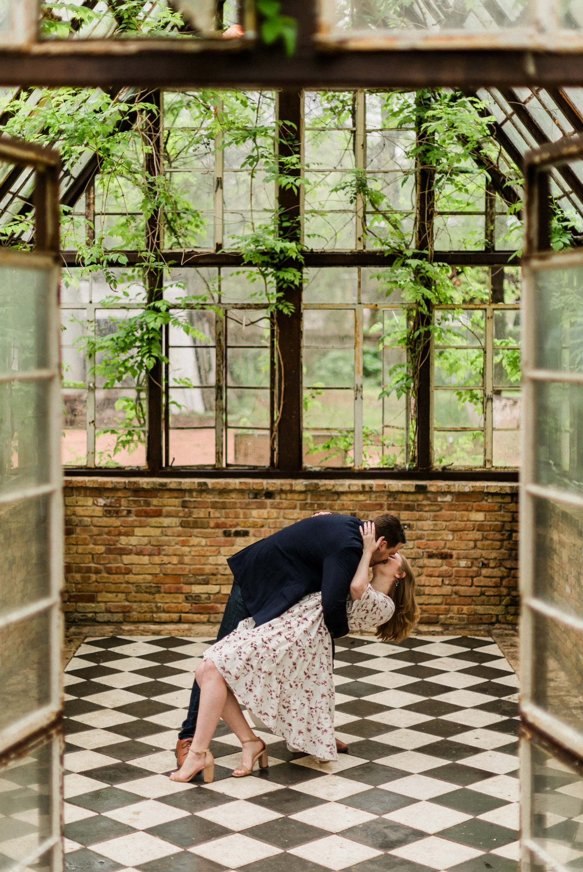 sekrit theater engagement photo