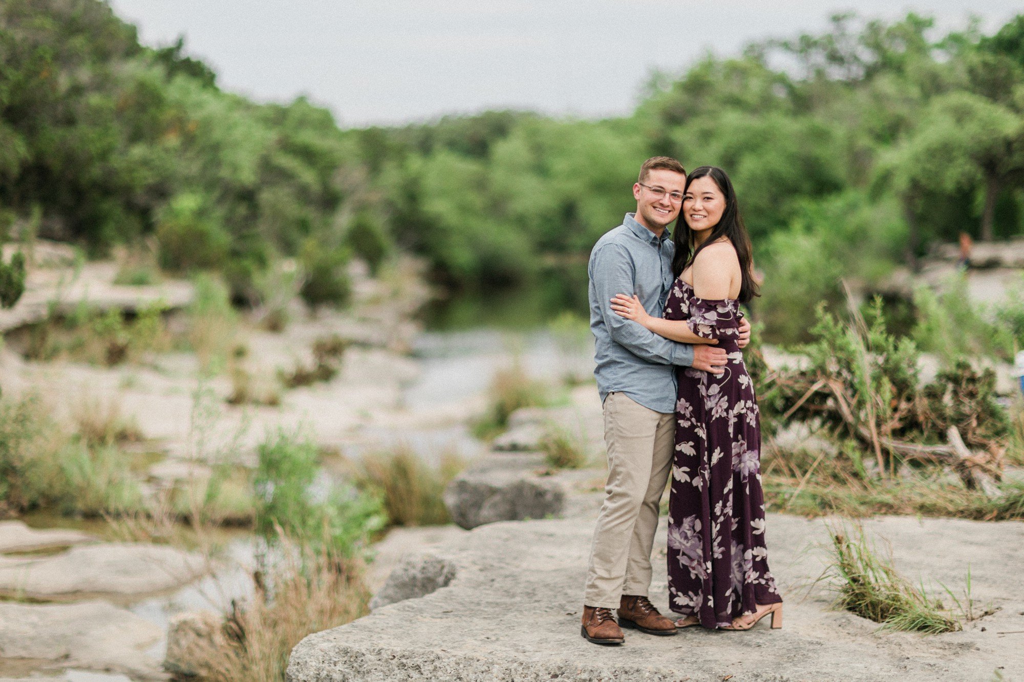 Austin Wedding Photographers  Bull Creek Engagement Photos