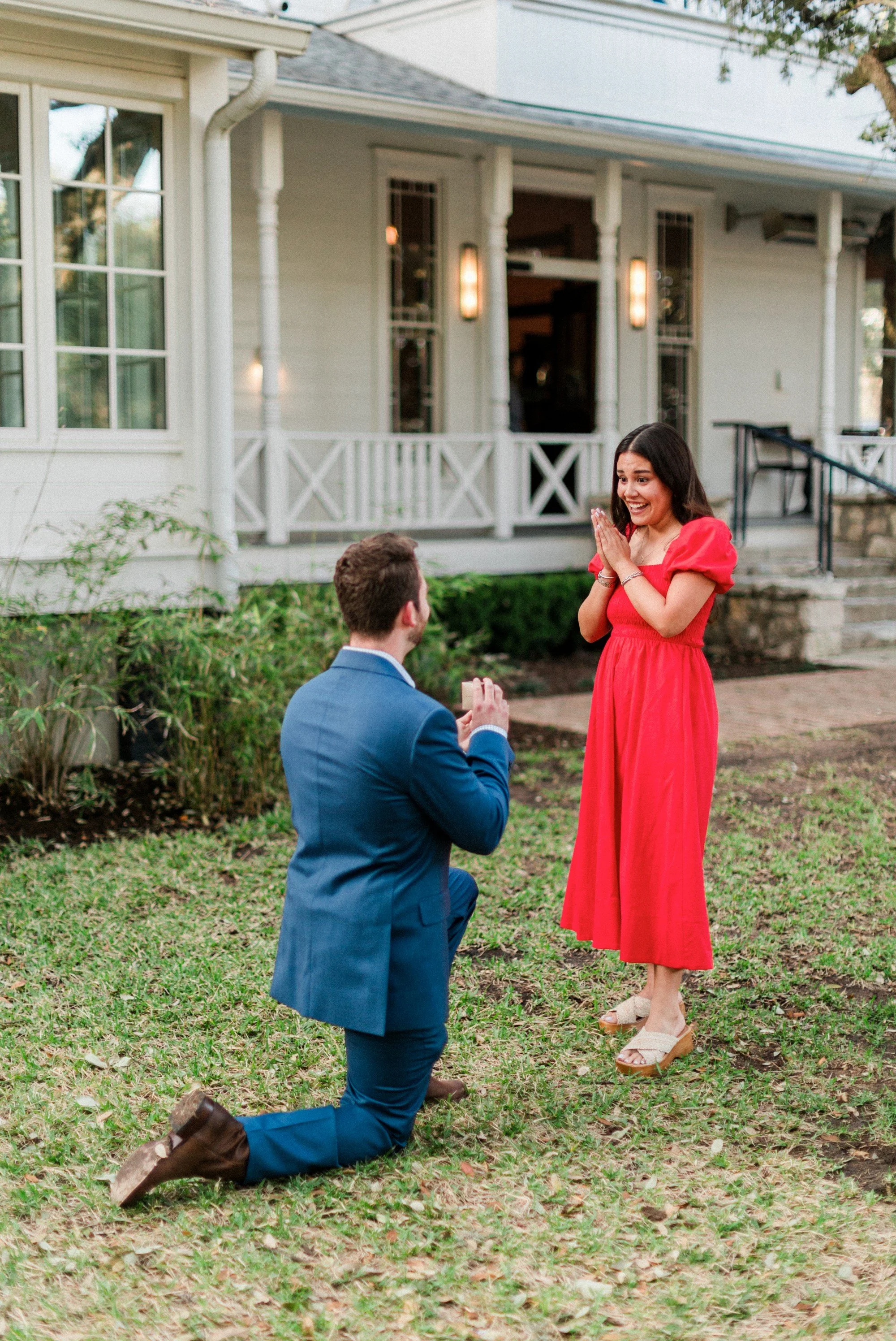 kathryn&ethan {proposal} mattie's, austin, texas