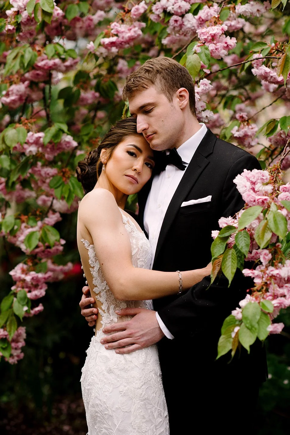 Intimate Cherry Blossom Micro Wedding, Portland Oregon | Anna + Carl