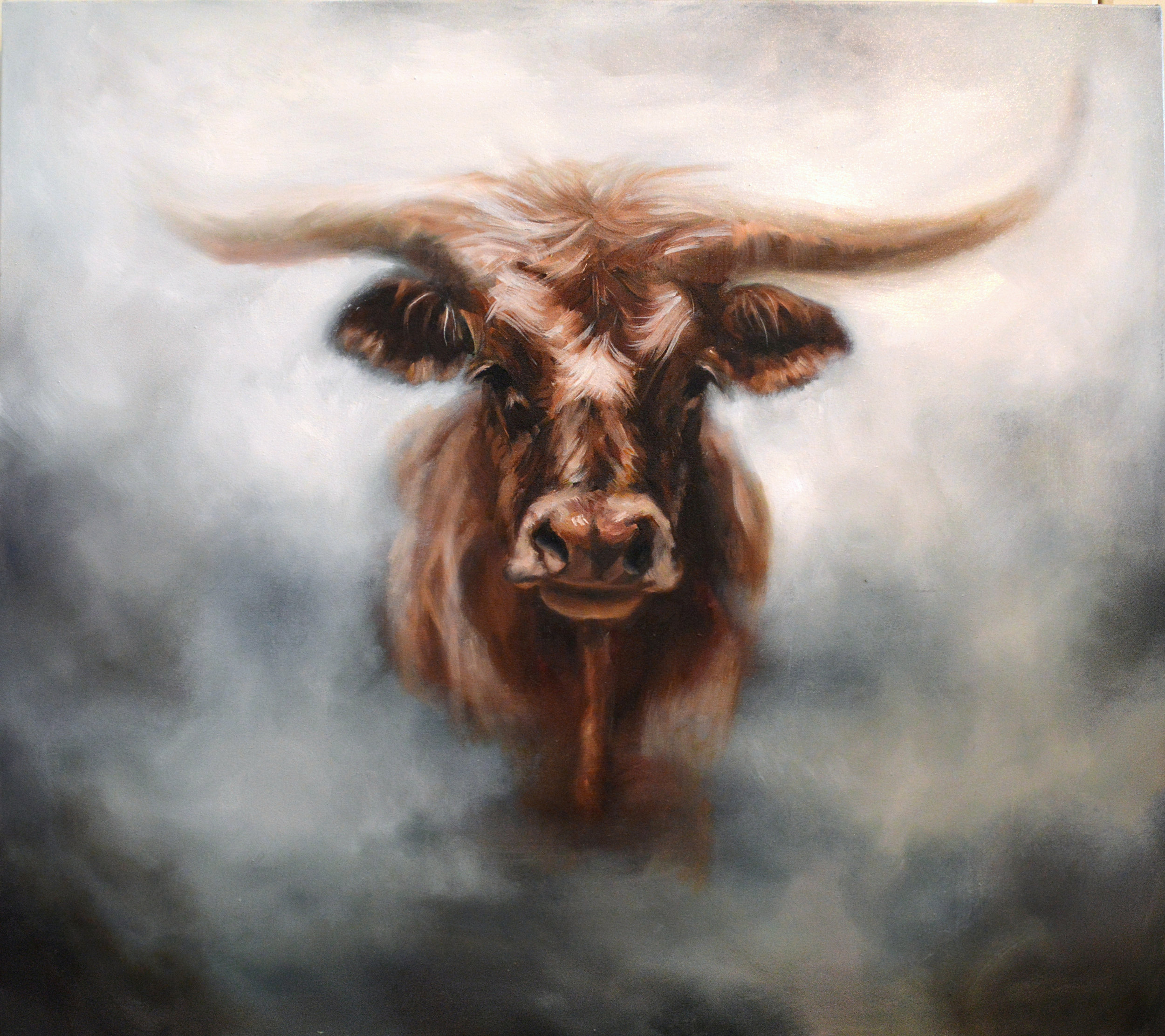  Thunder    91.4cmx76cm (36x30”) oil on canvas  