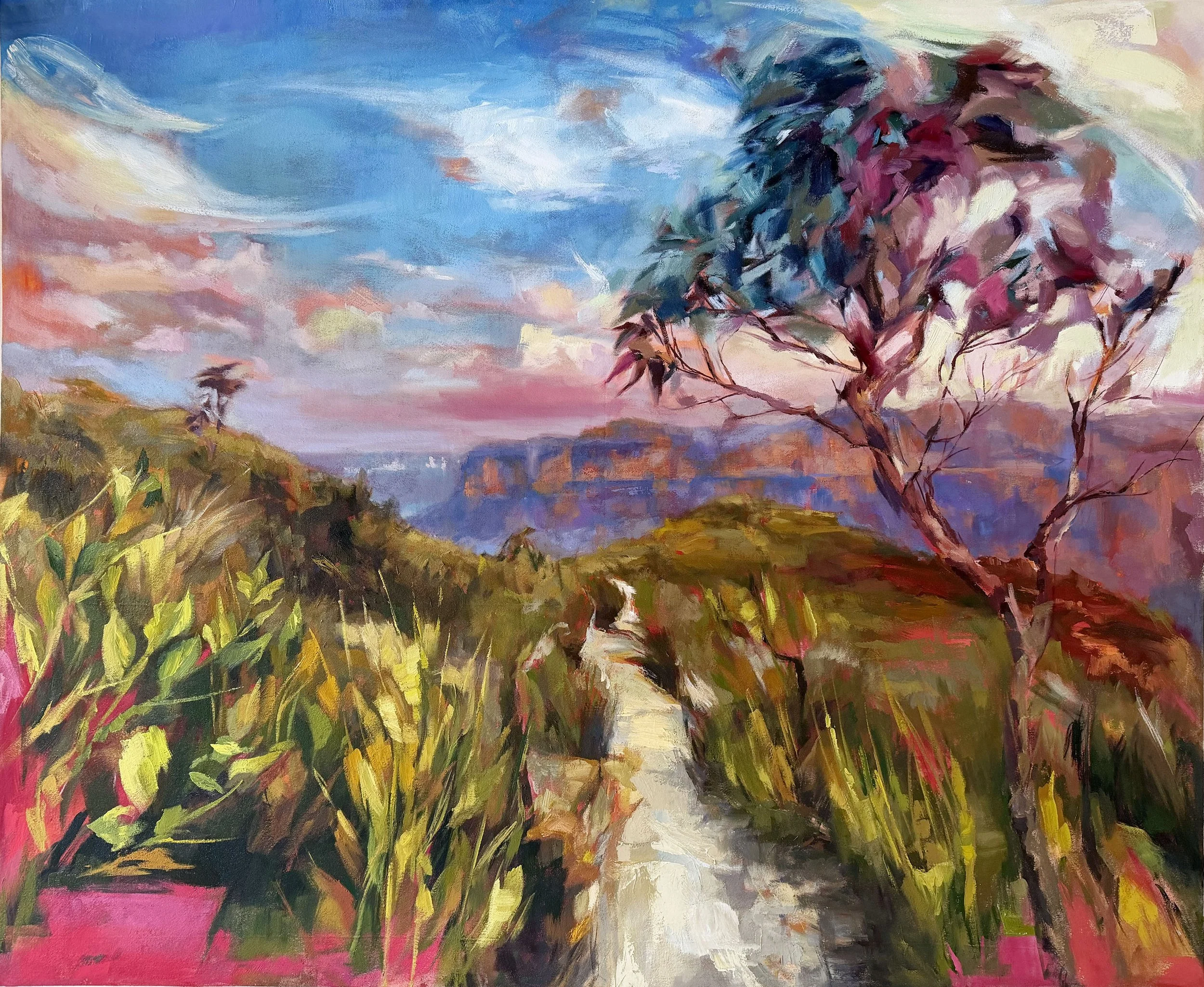   Shifting Breath , 192 × 157, oil on canvas, 2026 