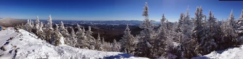 (gorgeous view from the top of Madonna Mountain)