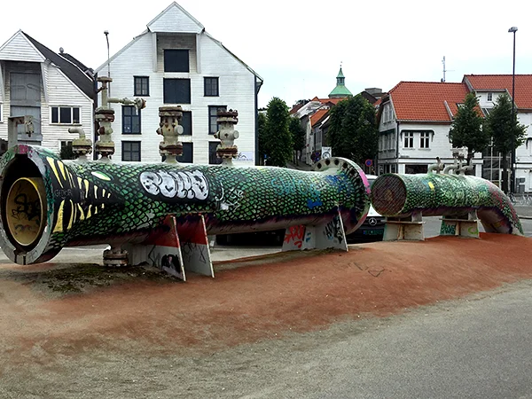Stavanger Norway elevated locals snake blankat aug 17 edit 600.jpg