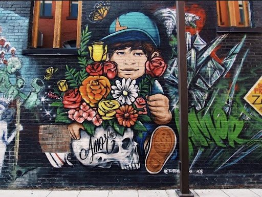 Toronto Graffiti - The human behind the wall
