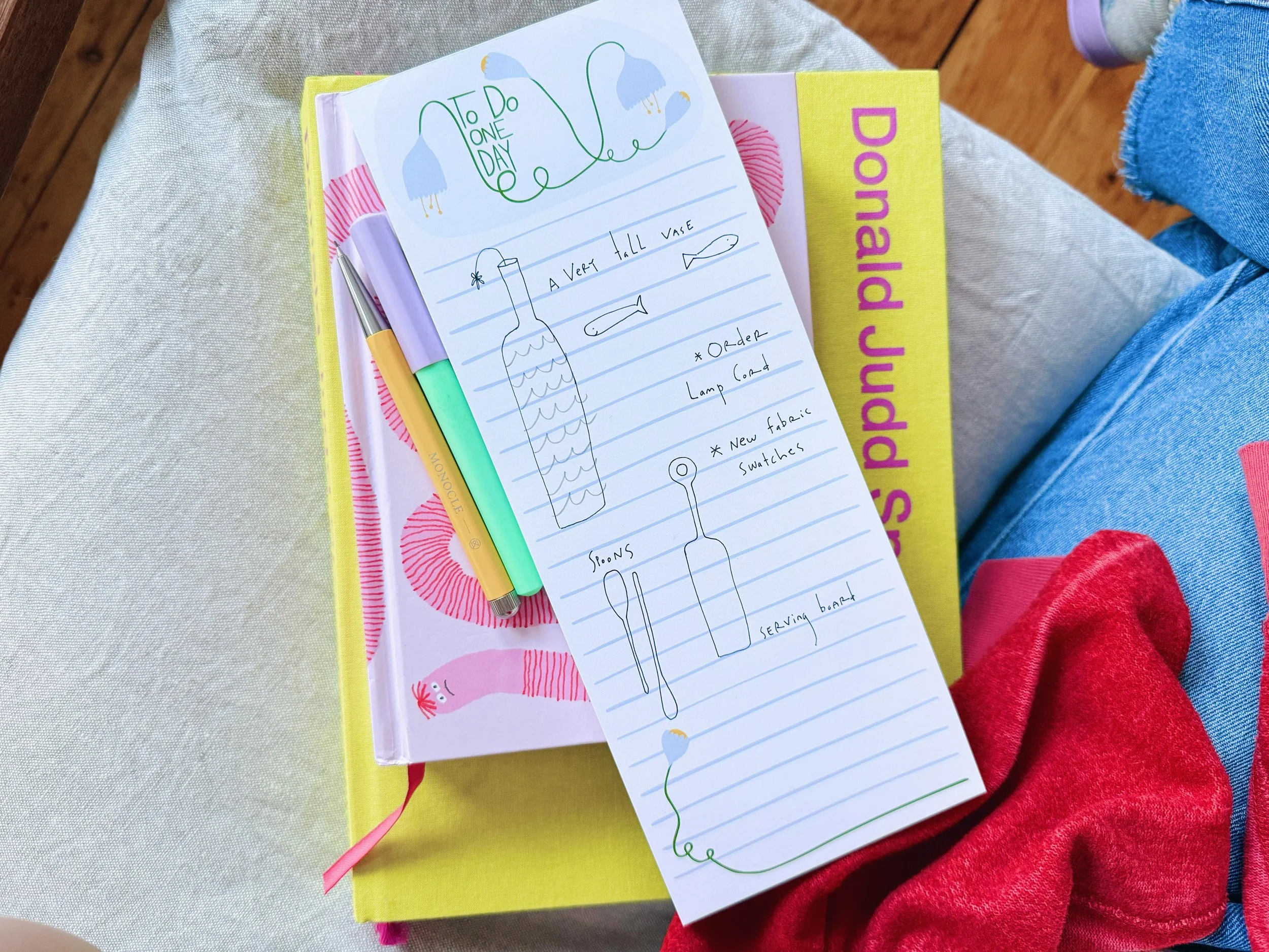 Notepad with To Do design