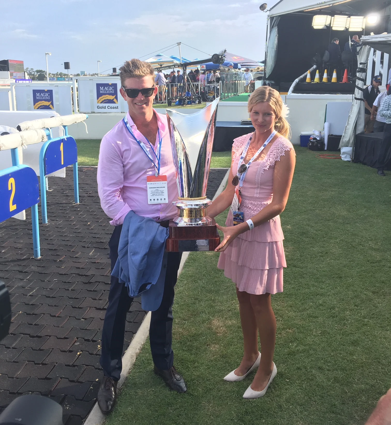 Julian Blaxland &amp; Aquis Farm's Kacy Fogden