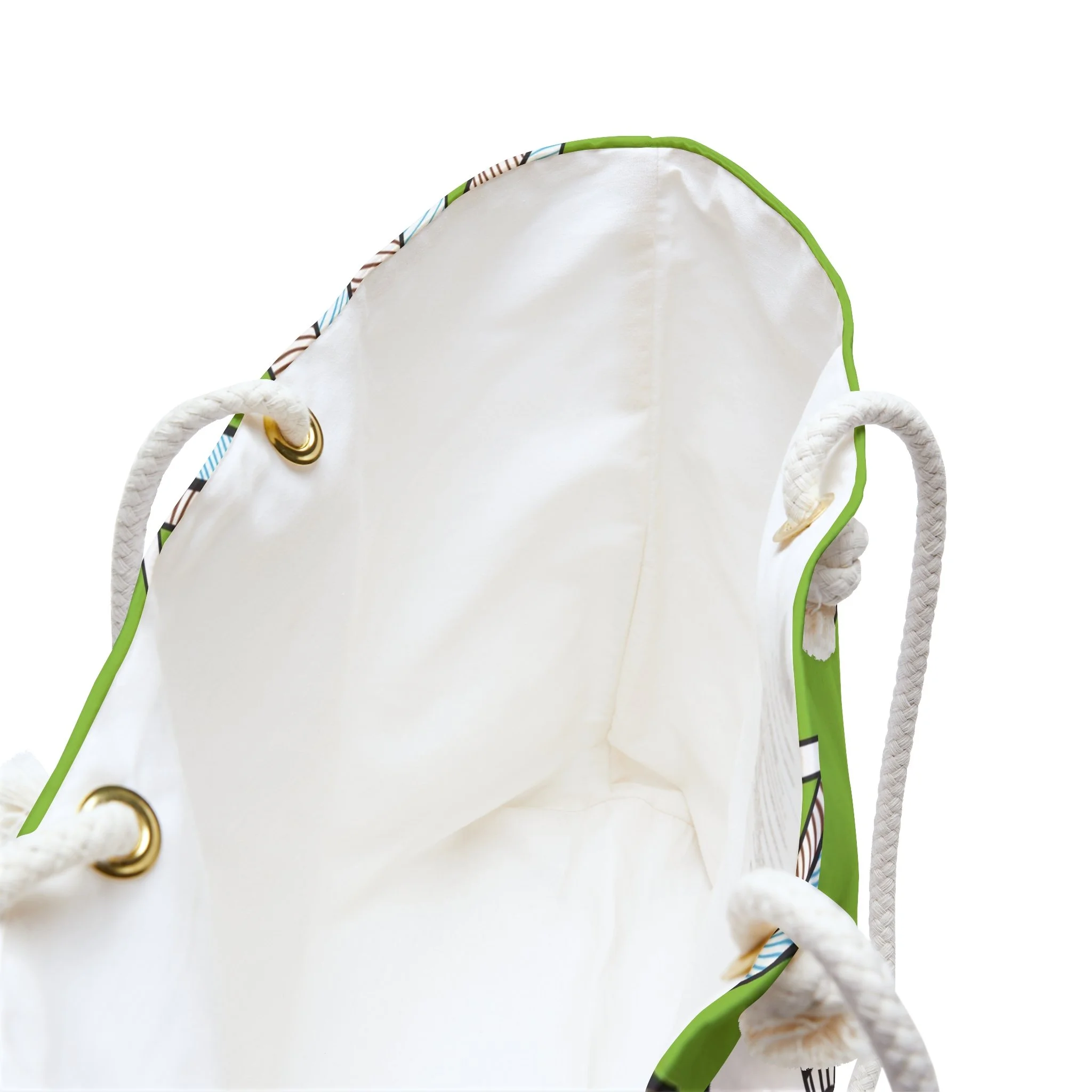 Green Phoenix - Elisabeth Maurland - Weekender Rope Tote Inside.png