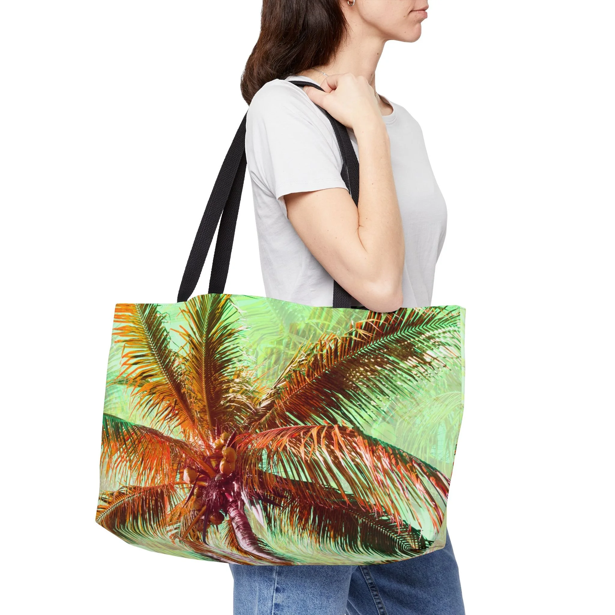 Sunburst Palm - Weekender Bag Context 2.png